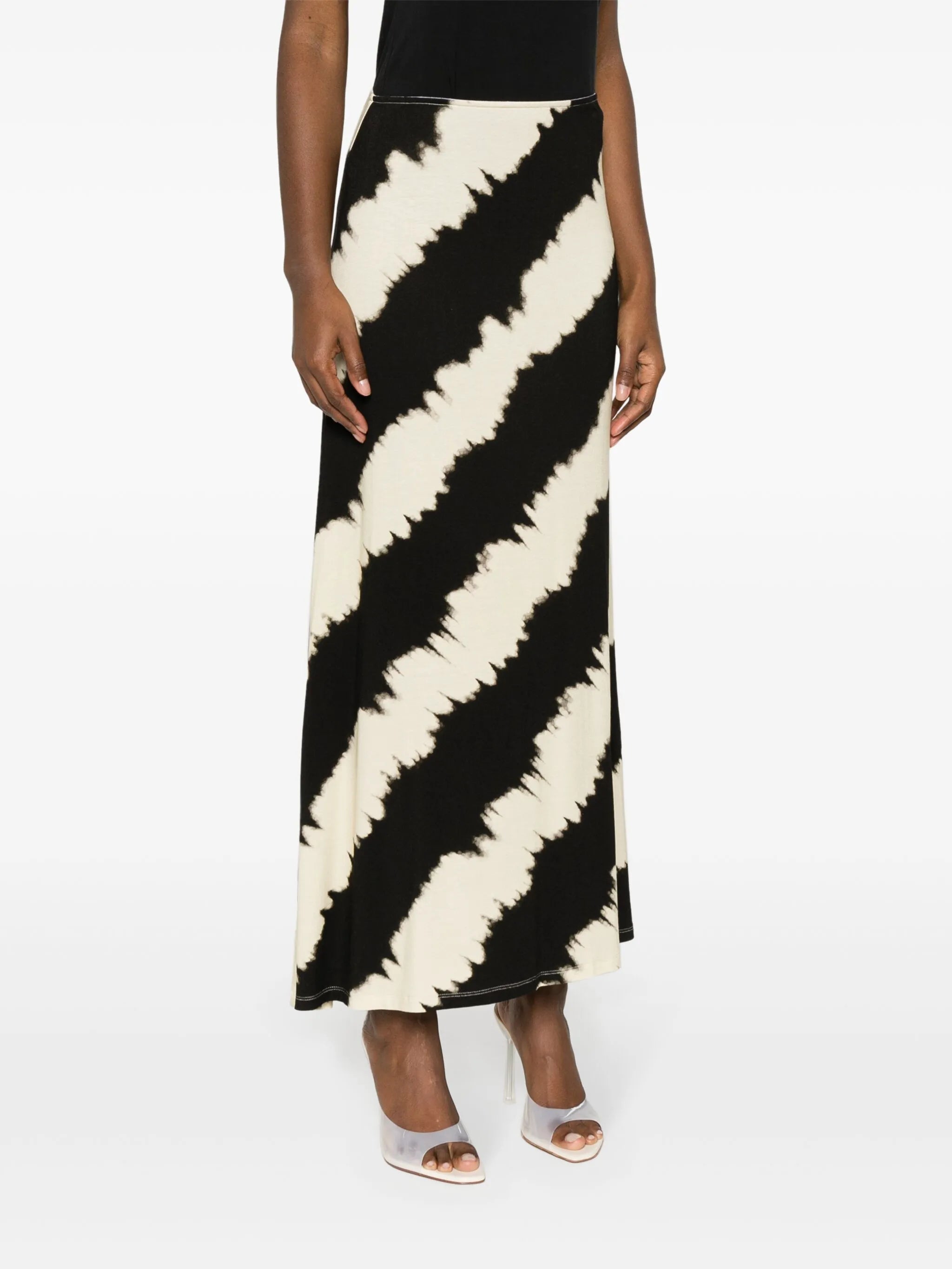 Haven of Reverie stretch-jersey midi skirt