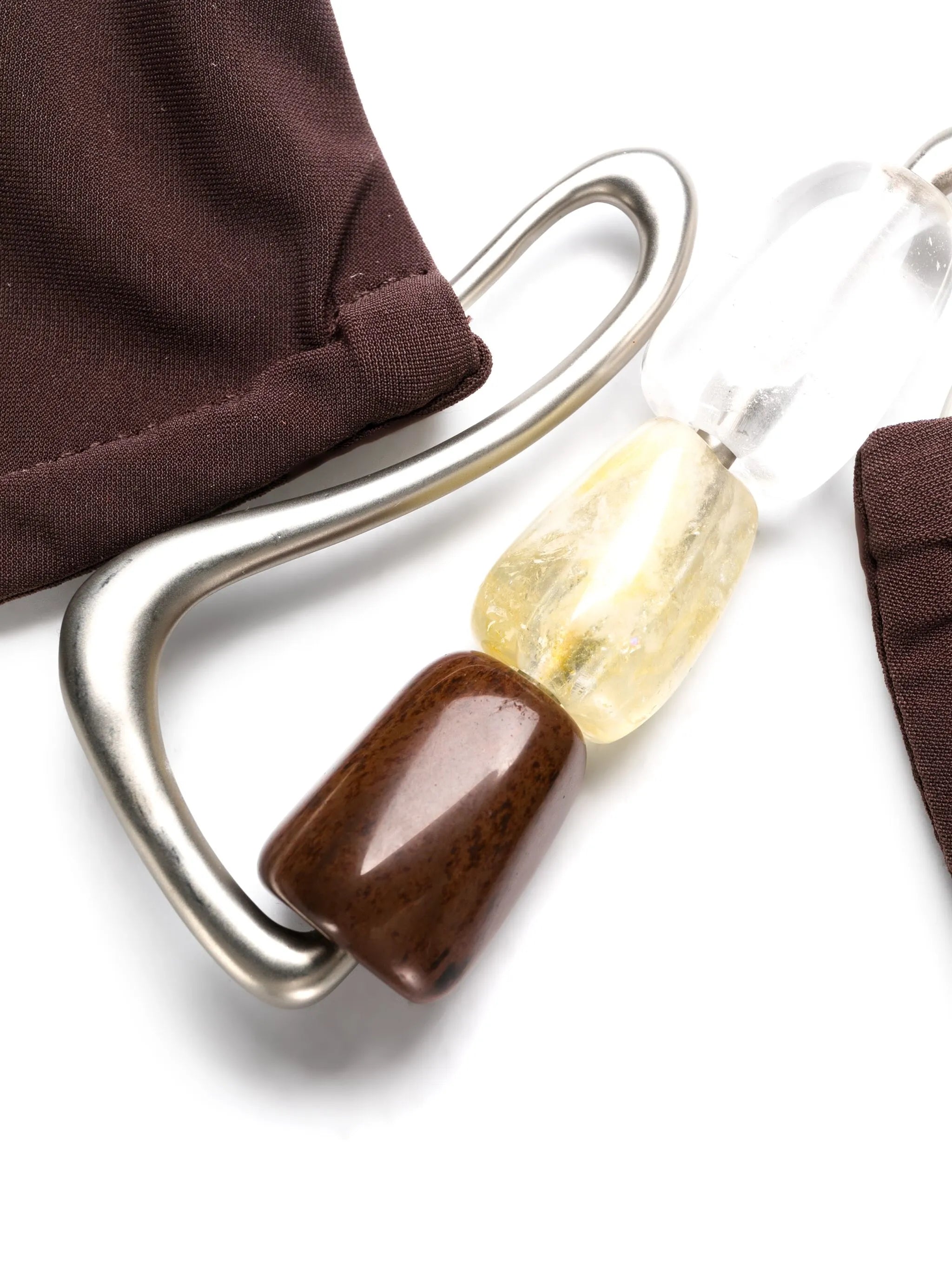 Nebular bead-detailing bikini top