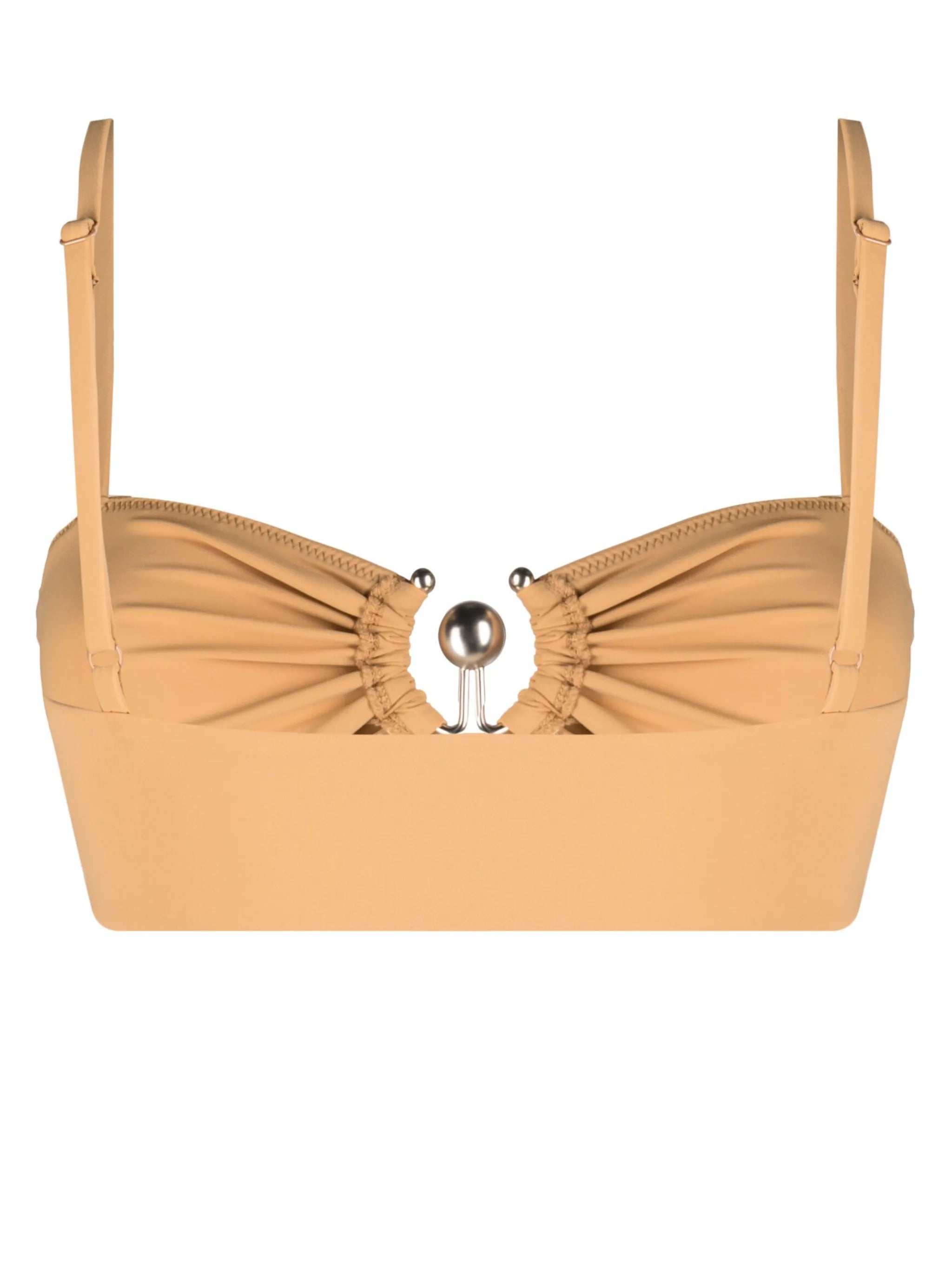 Ruched Prong bikini top