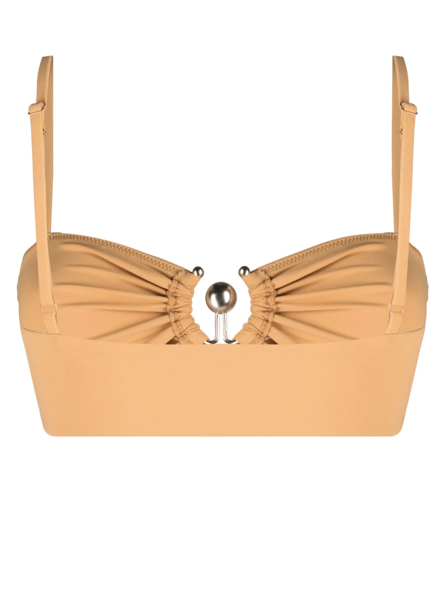 Ruched Prong bikini top