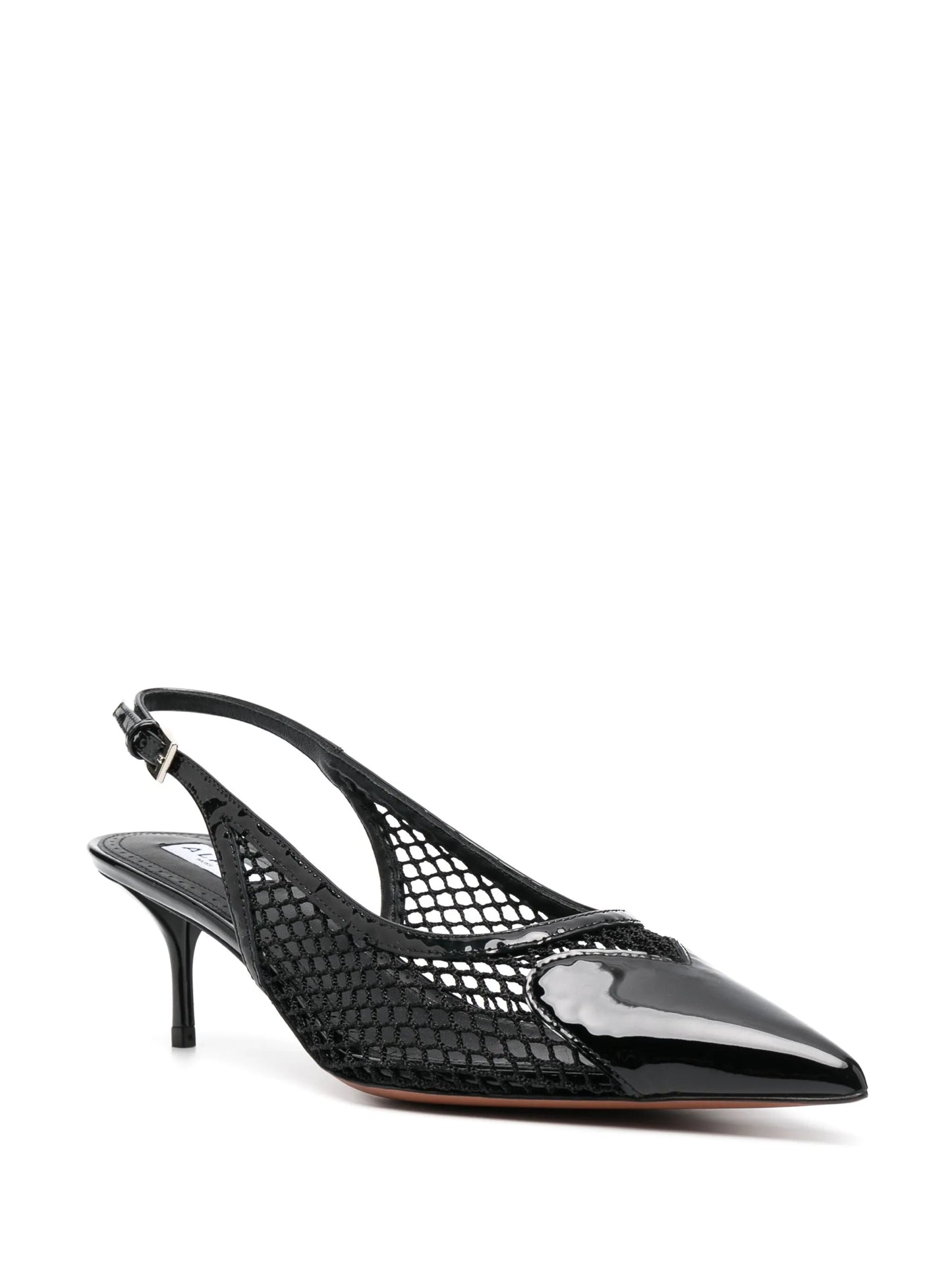 55mm Le Coeur slingback leather pumps