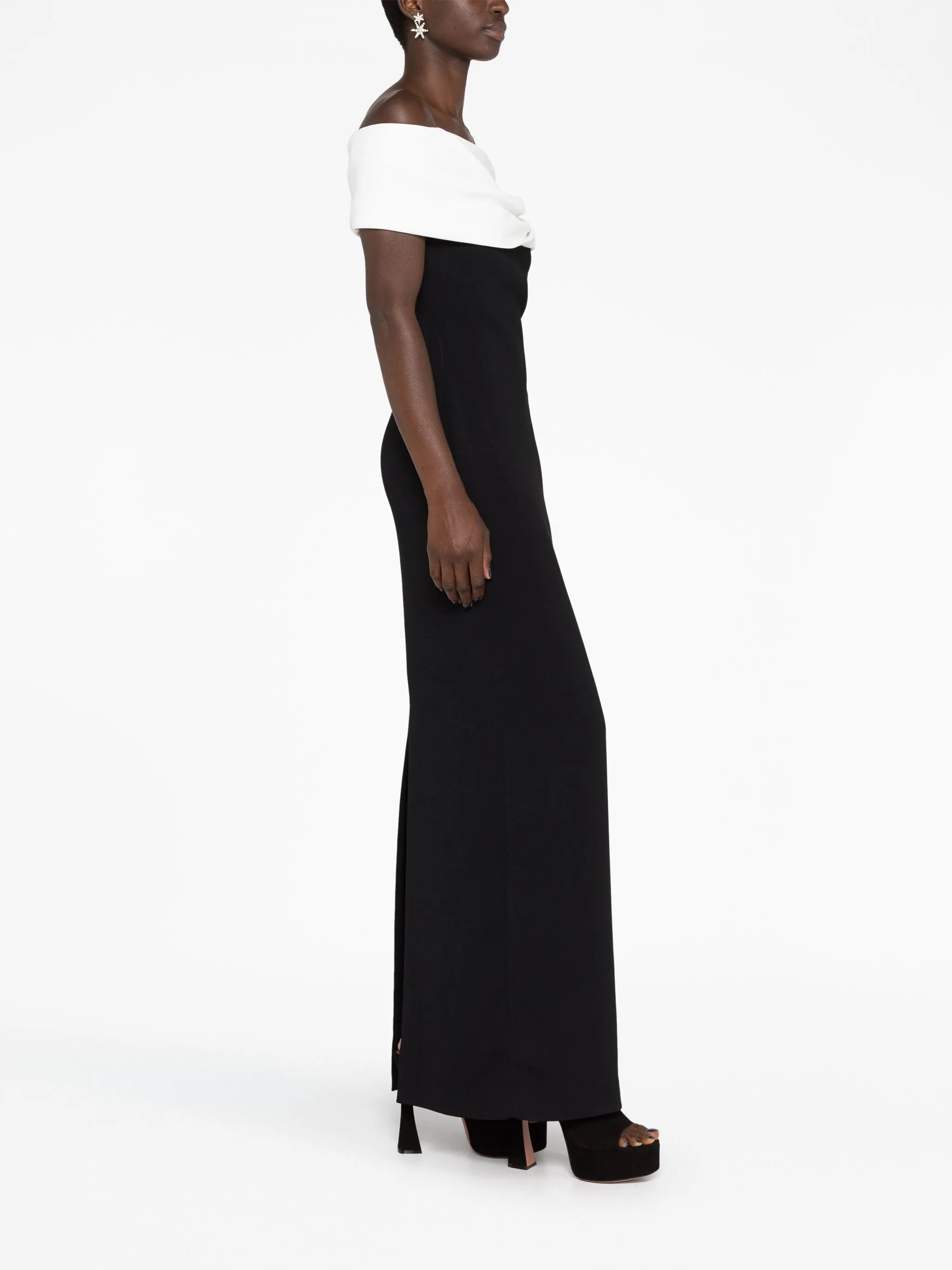 The Eva off-shoulder dress