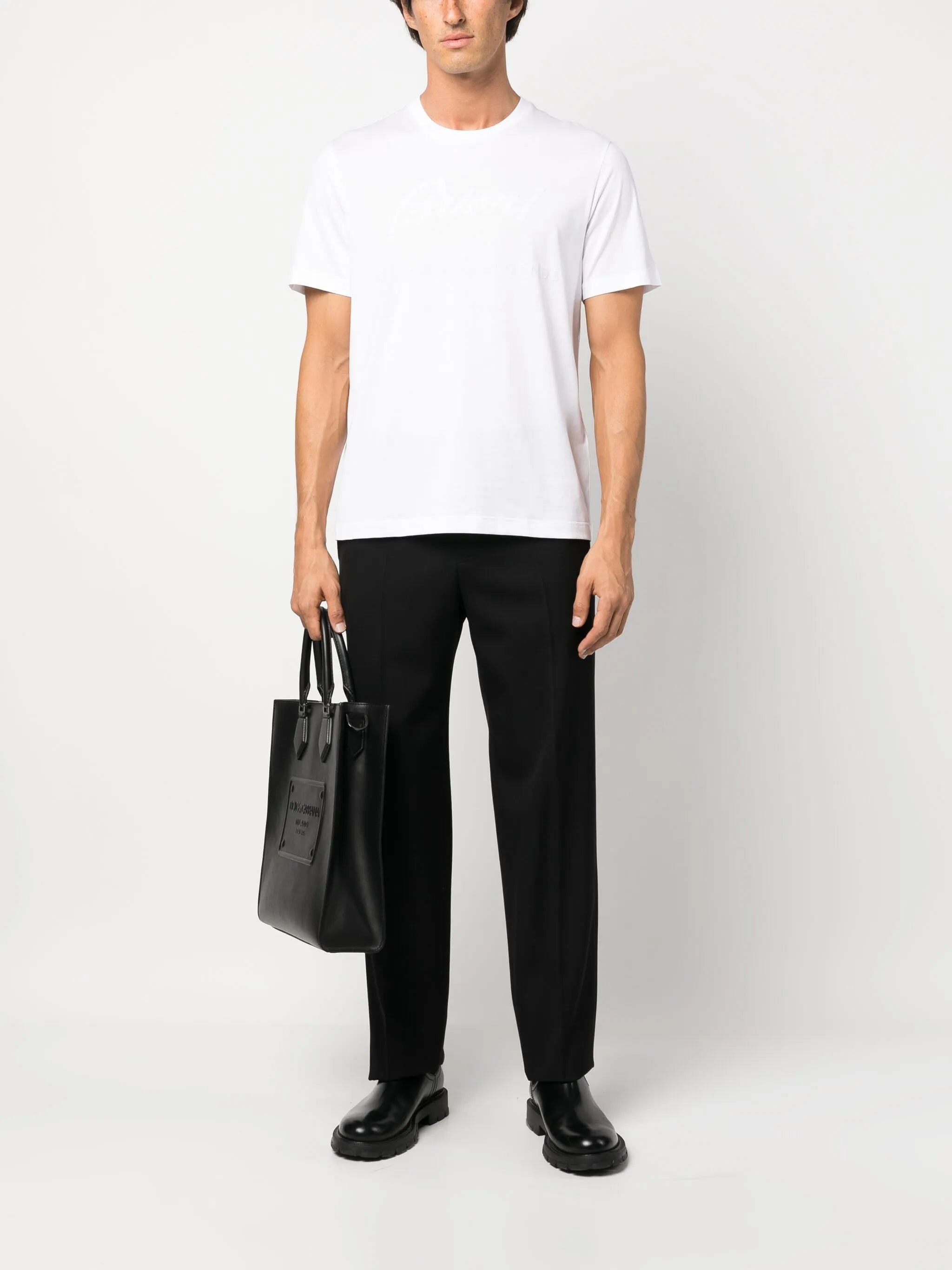logo-appliqué cotton T-shirt