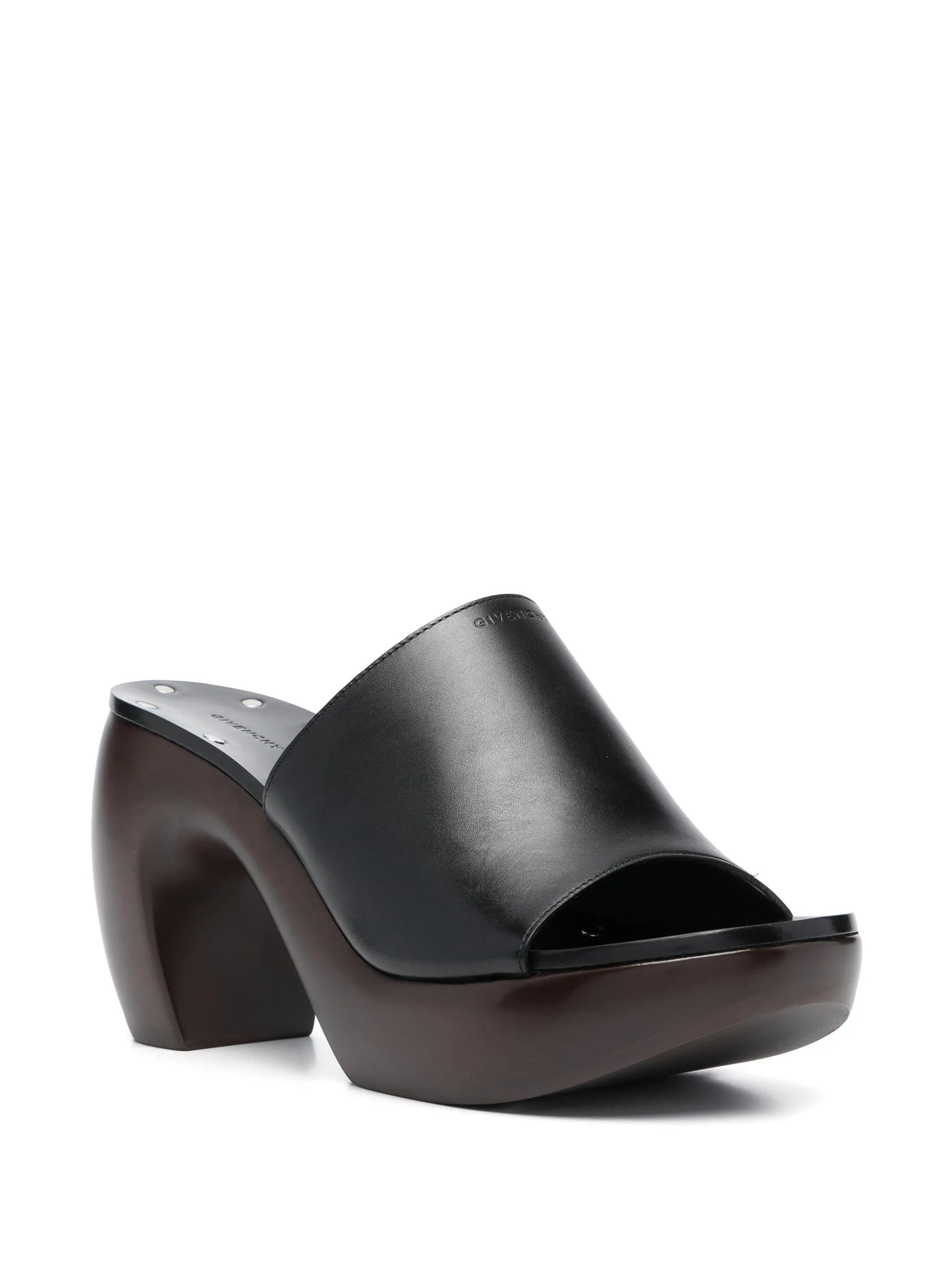 G Clog  95mm leather sandals