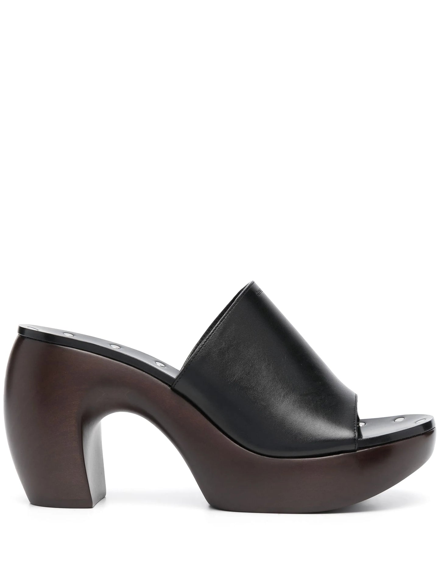 G Clog  95mm leather sandals