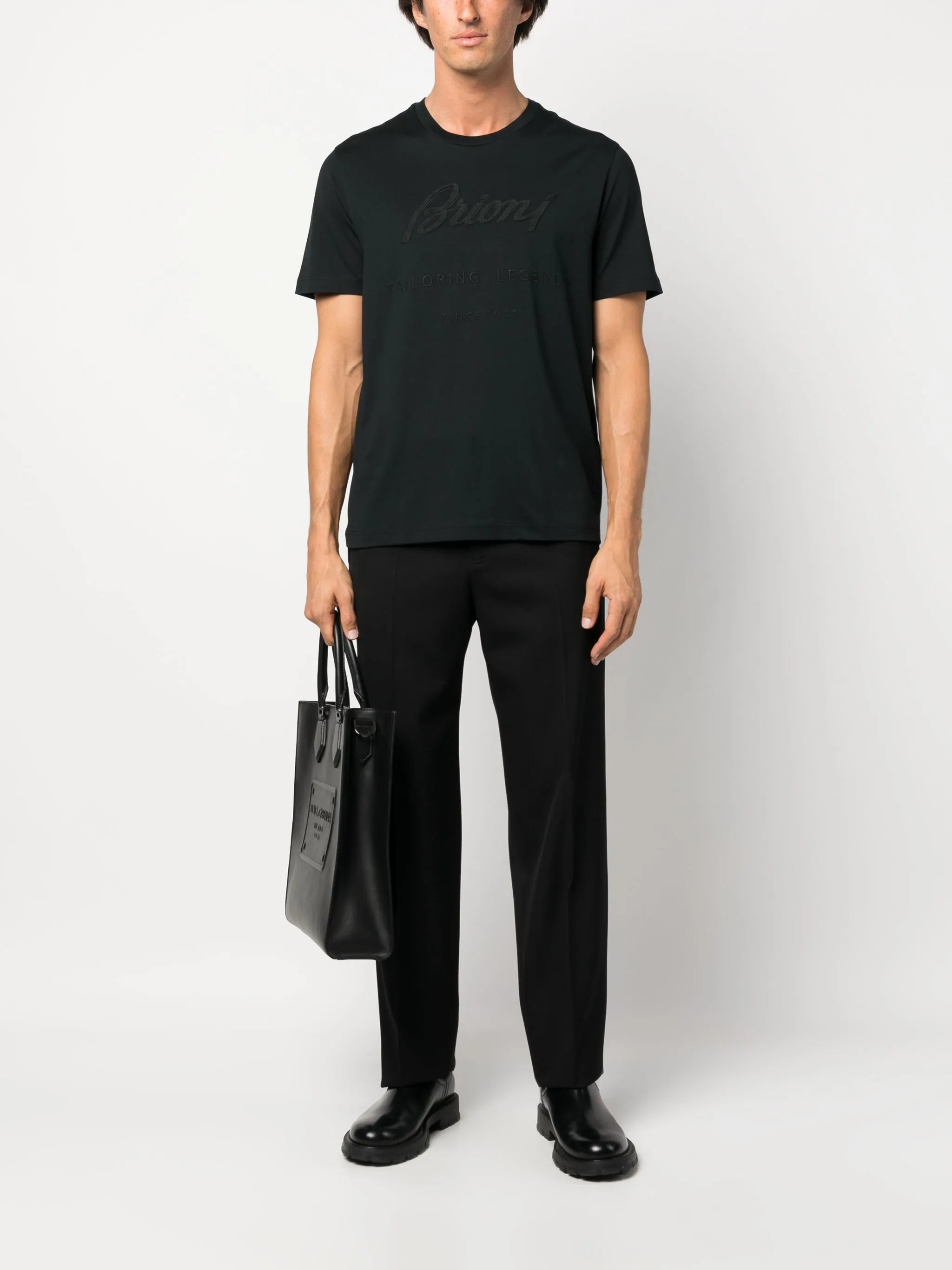 logo-appliqué cotton T-shirt