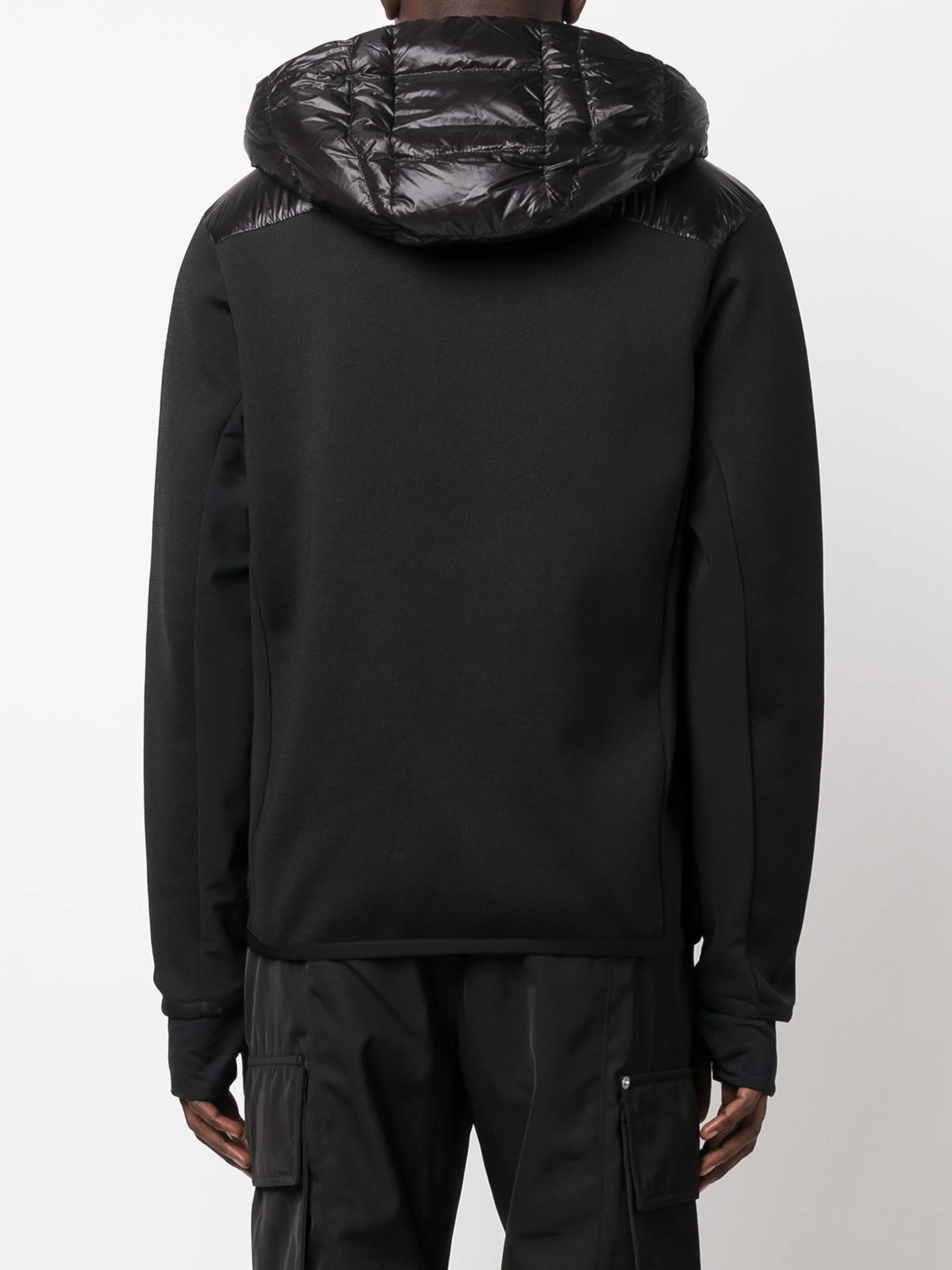 Après-Ski knit-sleeves puffer jacket