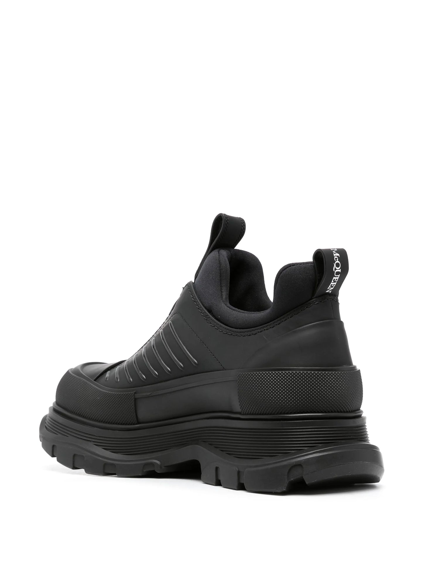 zip-up leathers sneakers