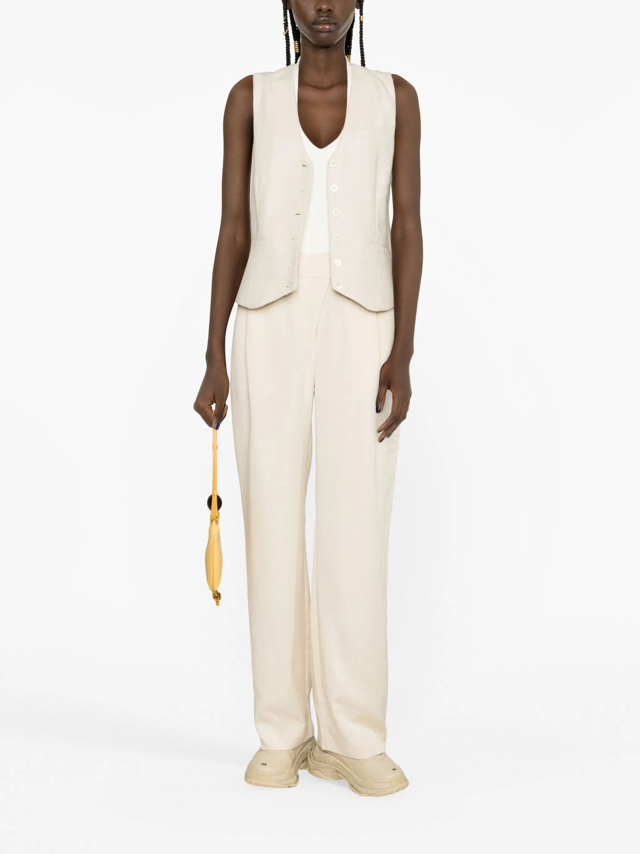 Oliver straight-leg trousers