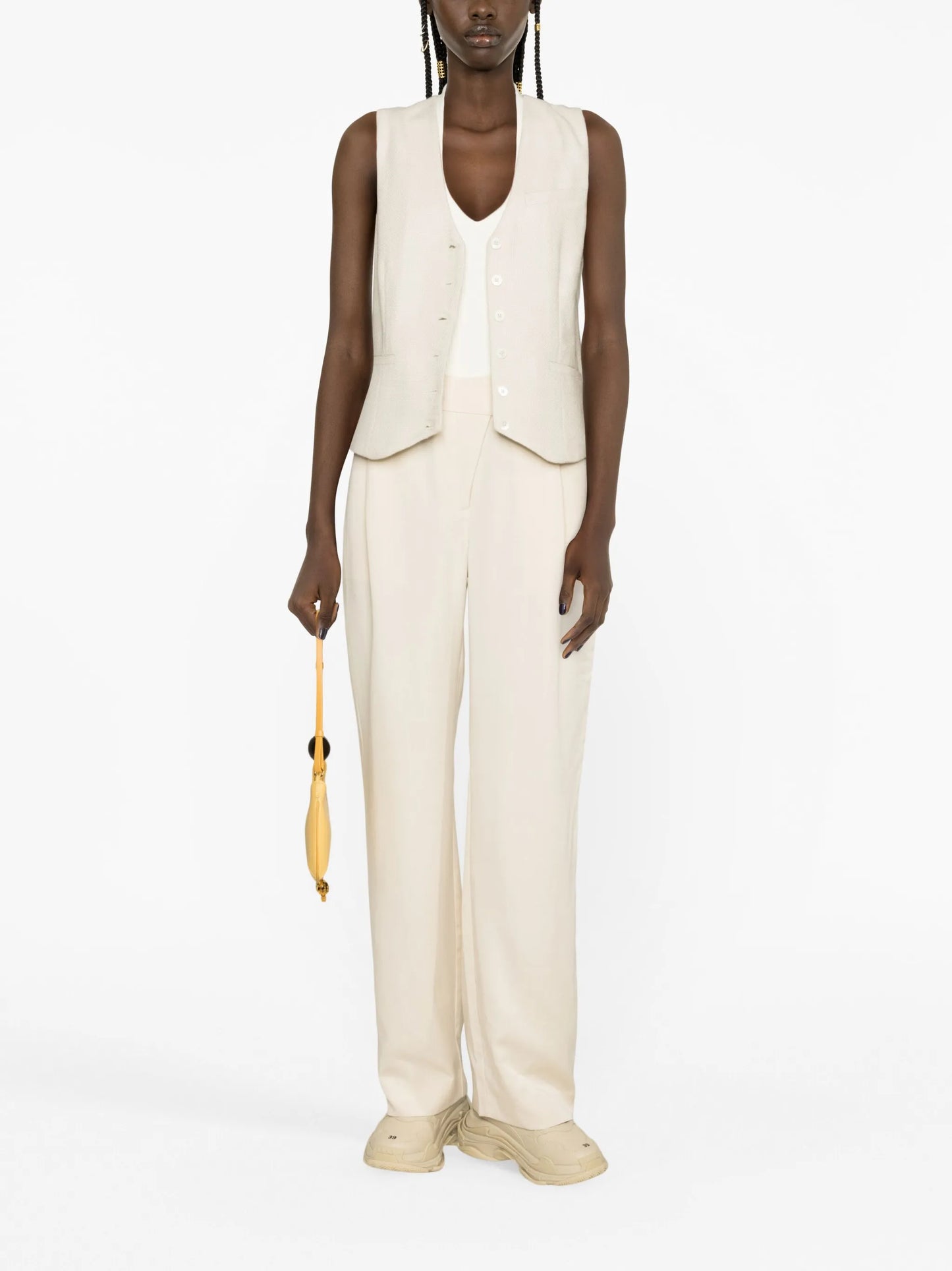 Oliver straight-leg trousers