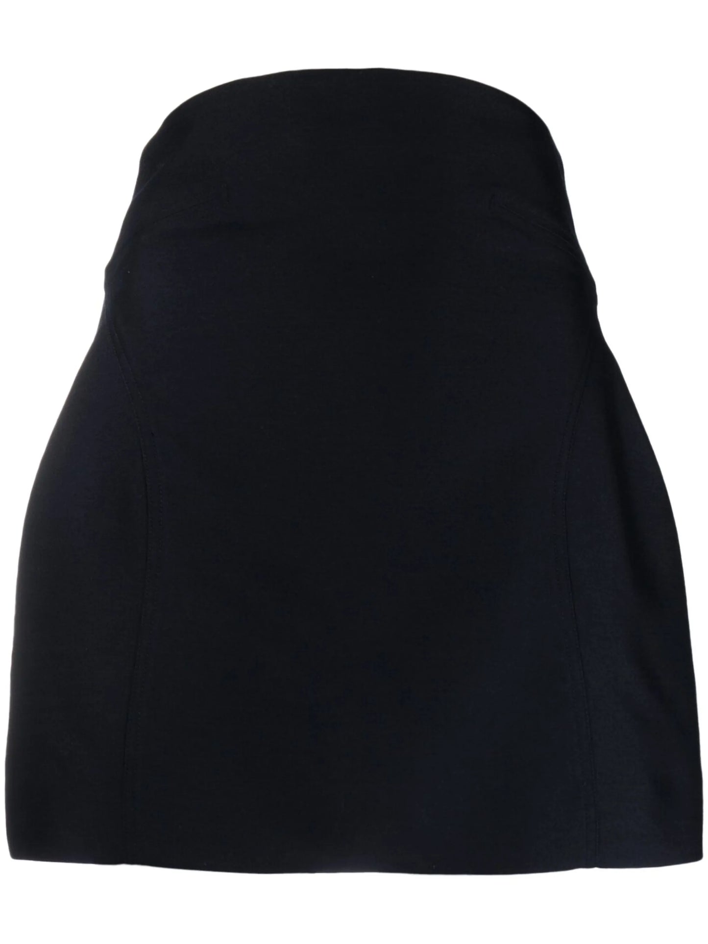 wool-blend miniskirt