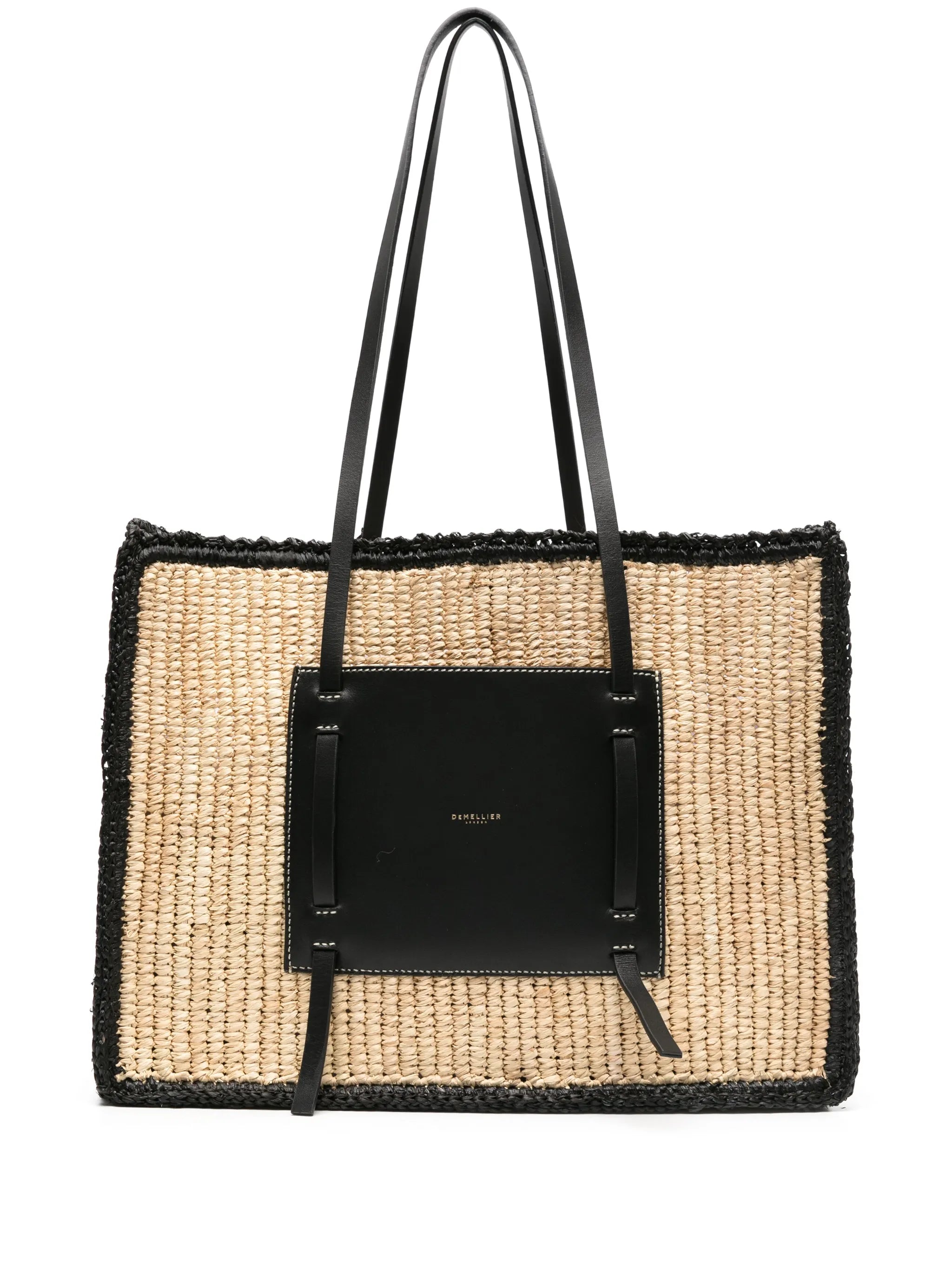 Capri raffia tote bag