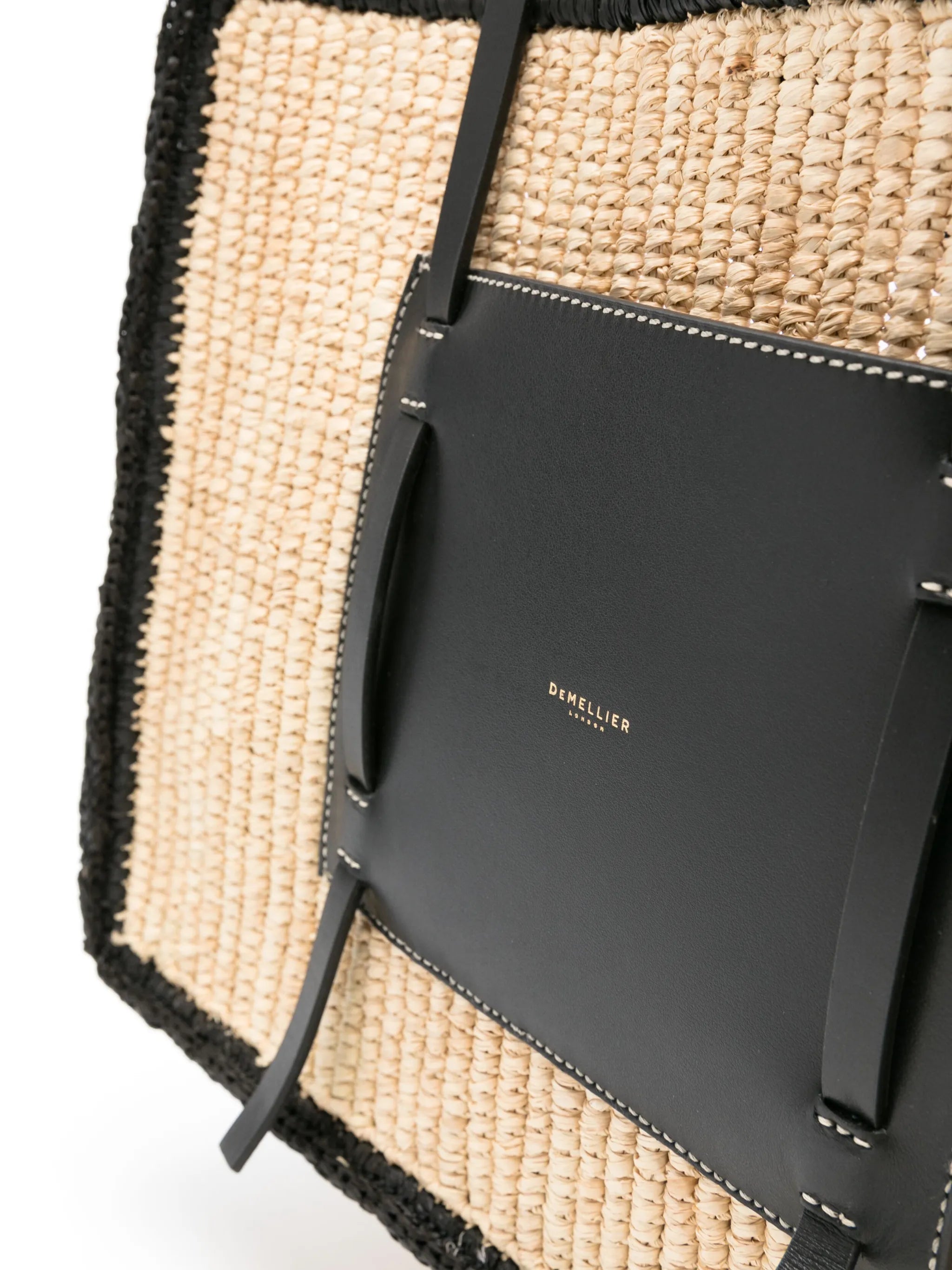 Capri raffia tote bag