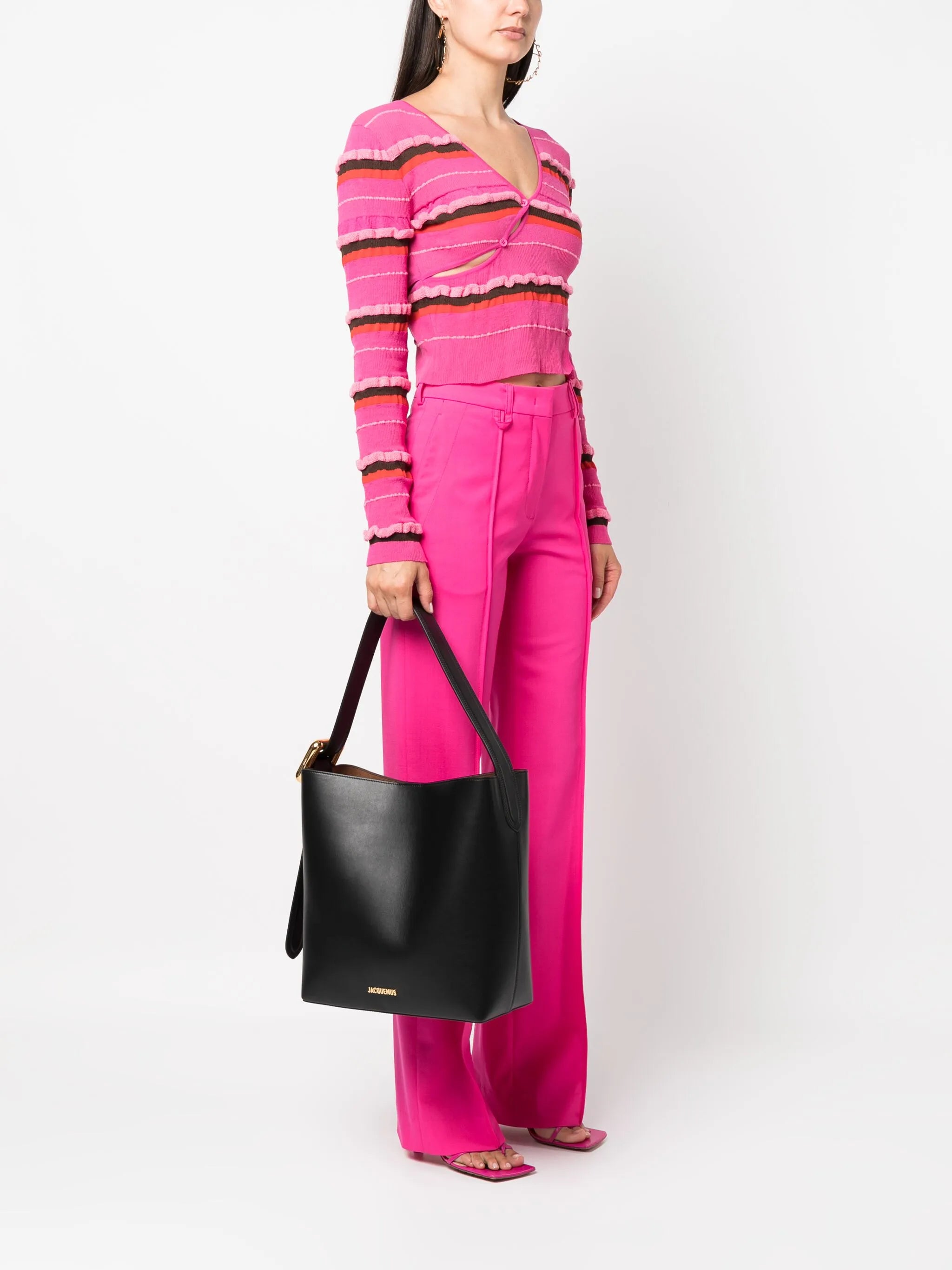 Le Regalo leather bucket bag