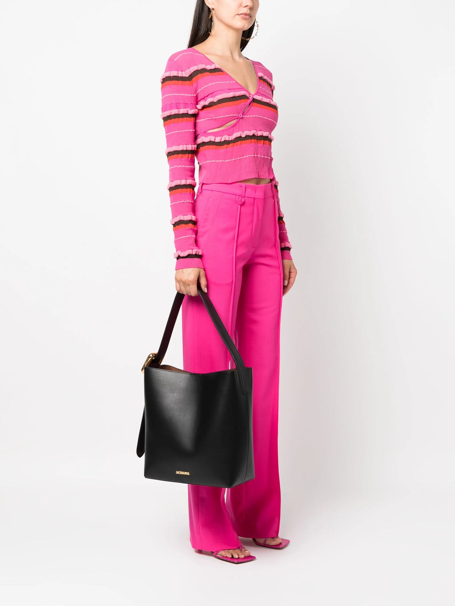 Le Regalo leather bucket bag
