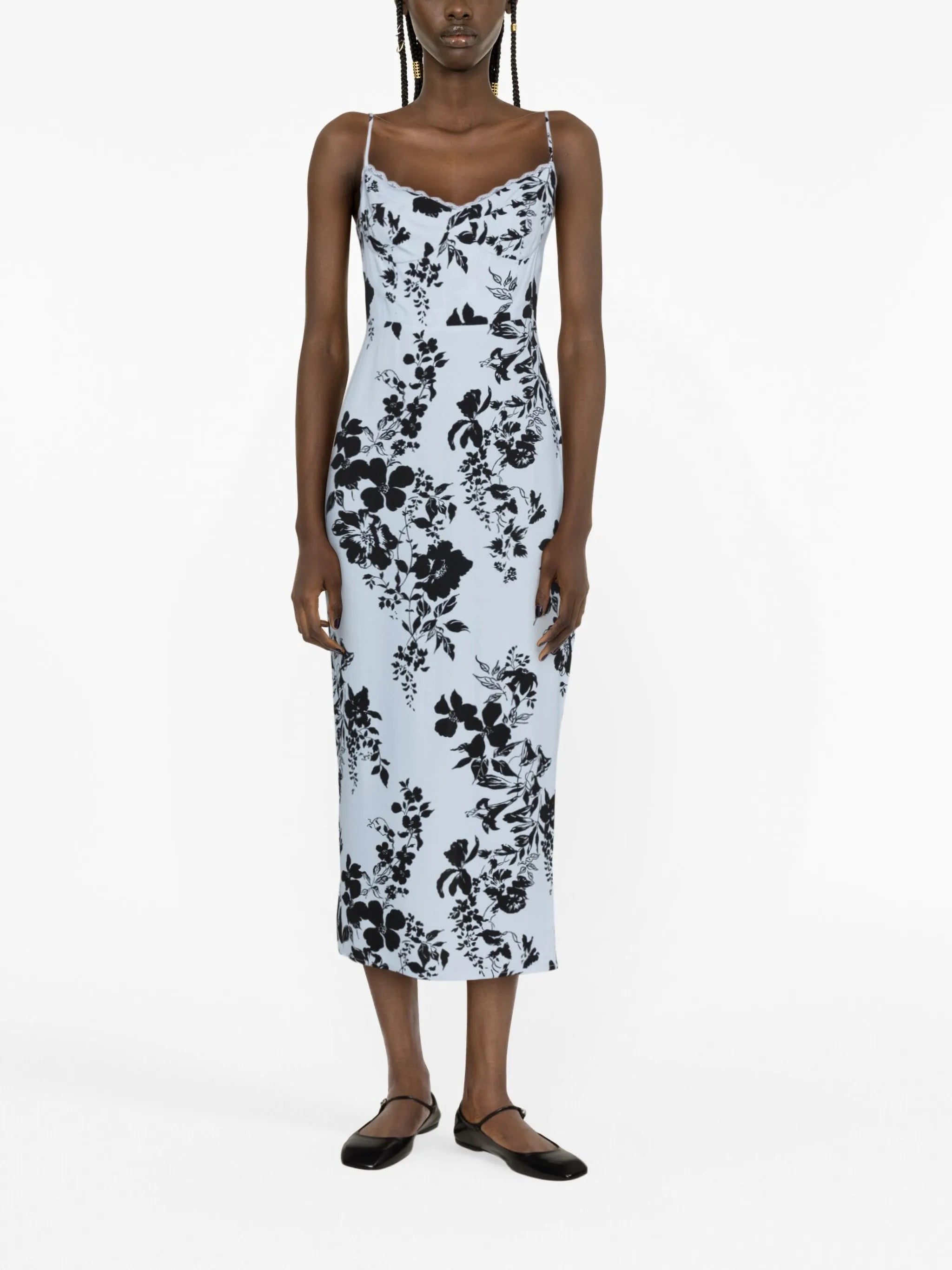 Pennington floral-print midi dress