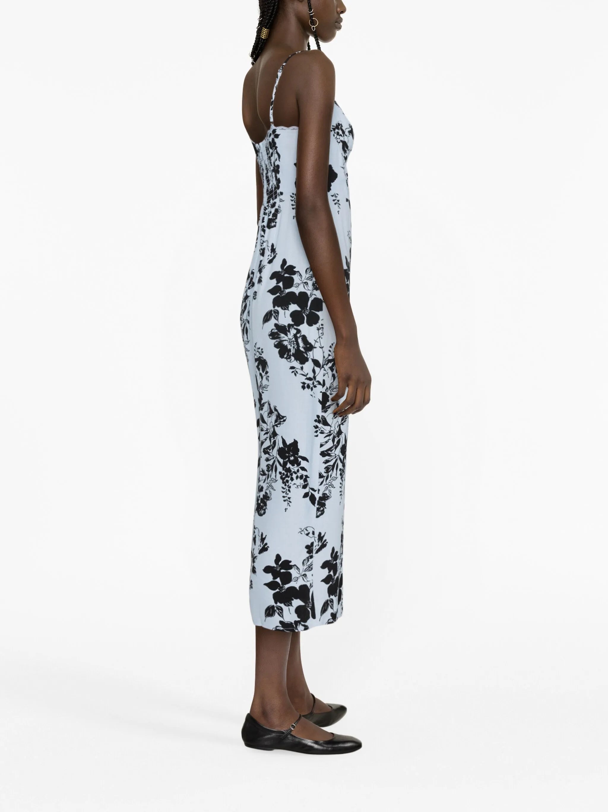 Pennington floral-print midi dress