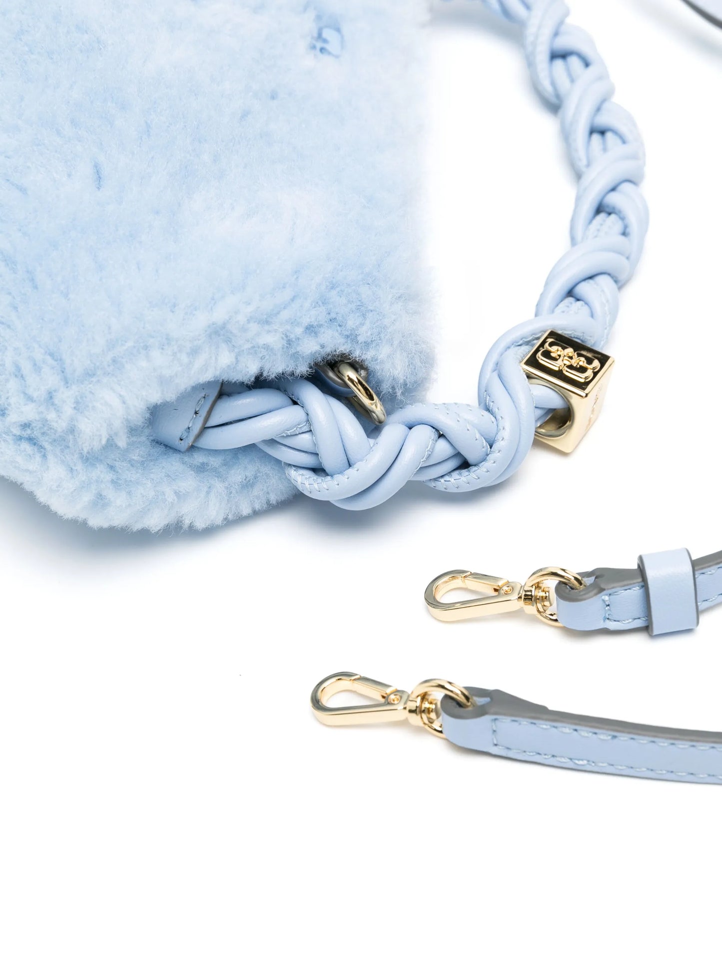mini Bou faux-fur crossbody bag