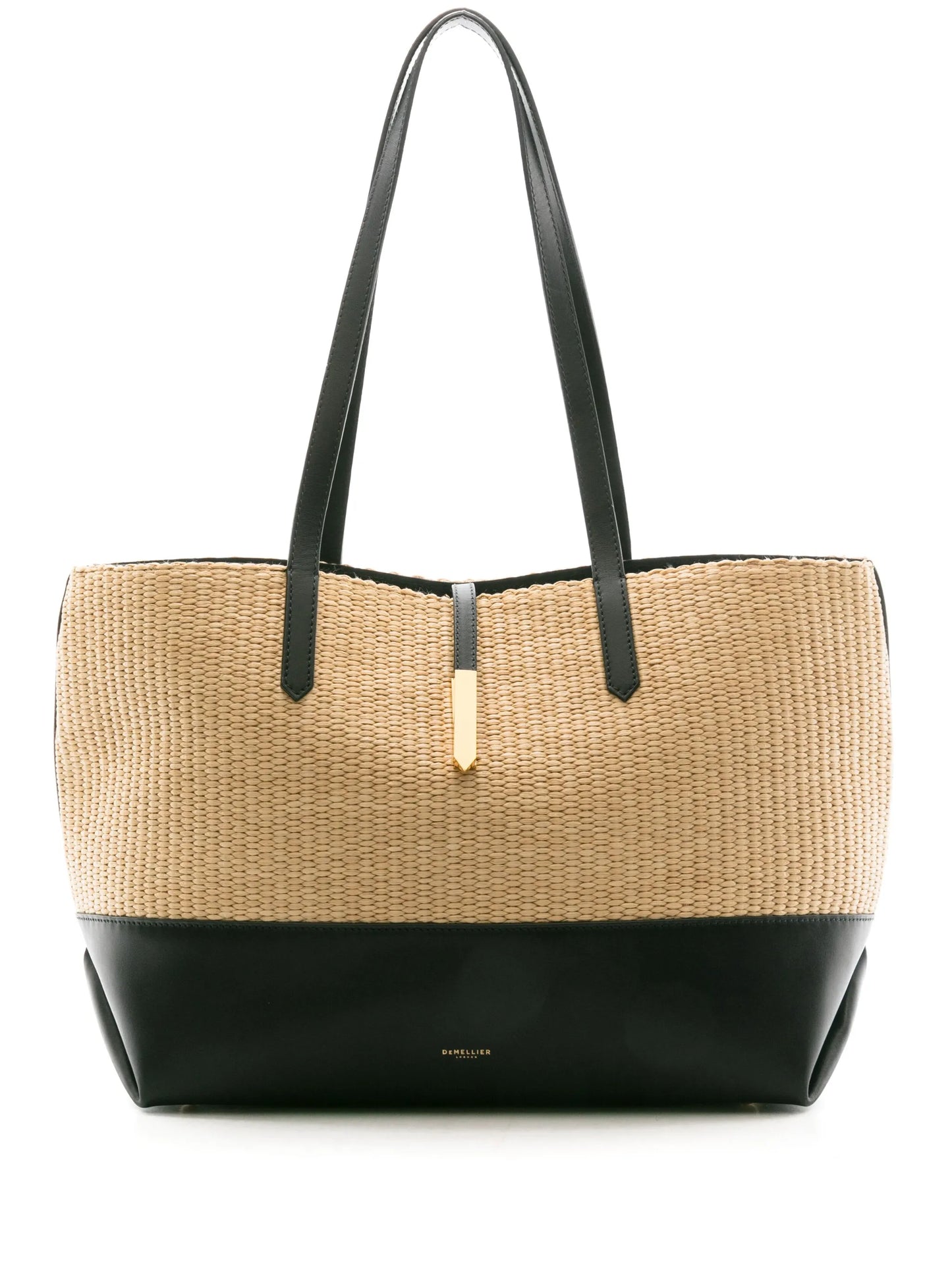 Tokyo woven-raffia tote bag