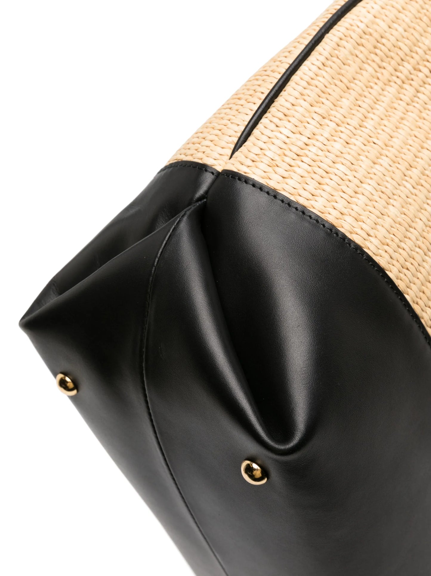 Tokyo woven-raffia tote bag
