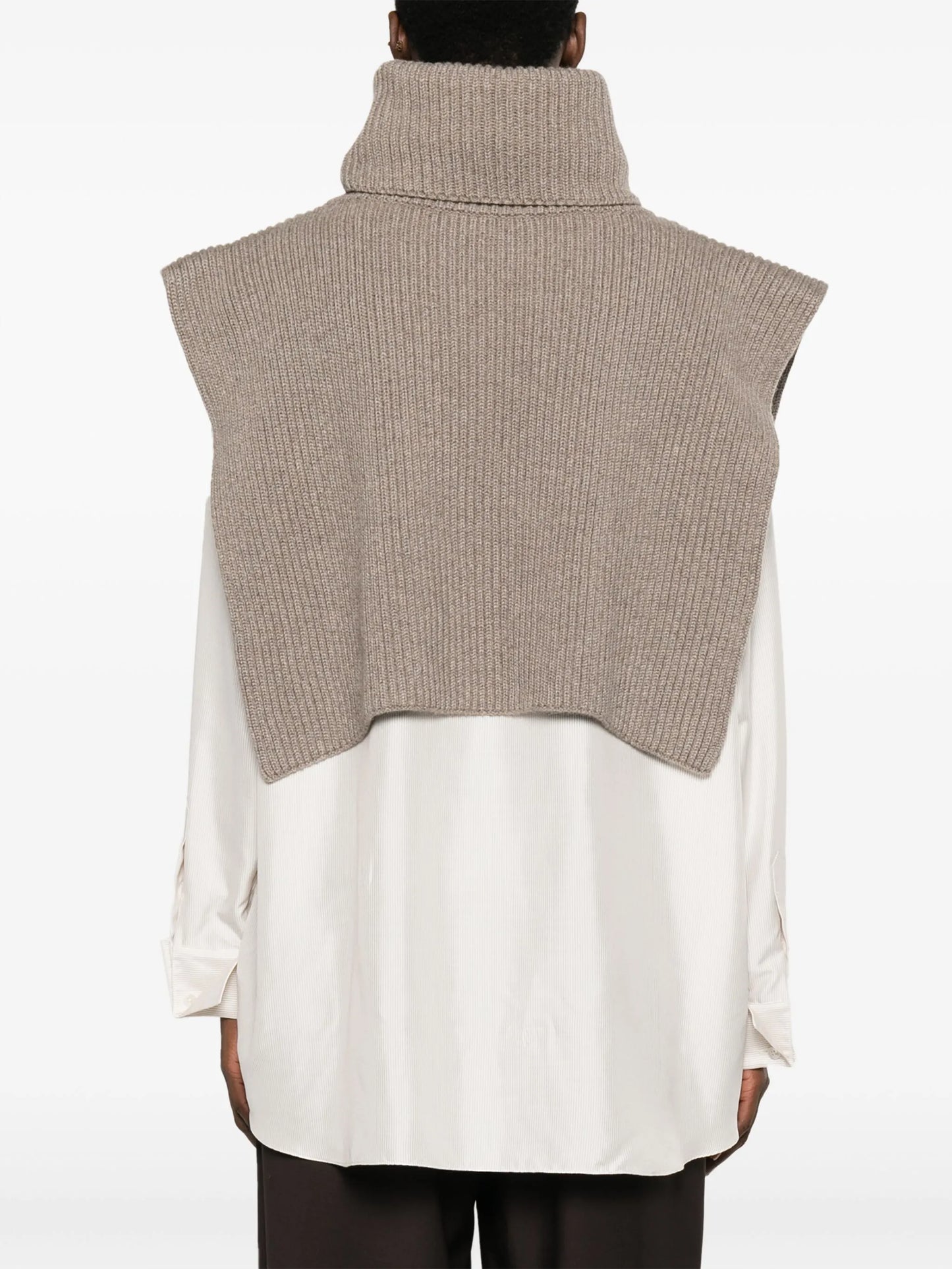 Eppie roll-neck cashmere collar