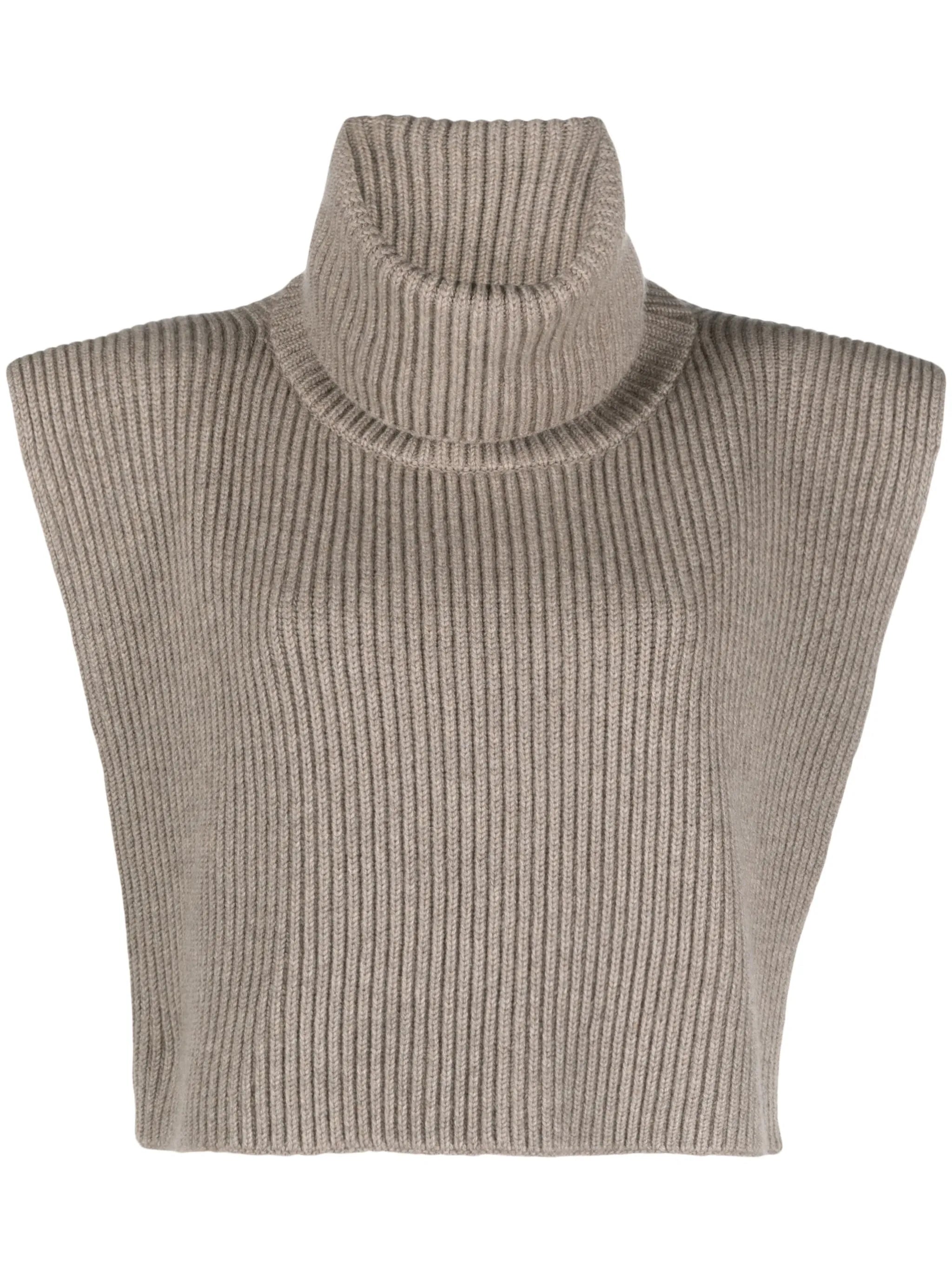 Eppie roll-neck cashmere collar
