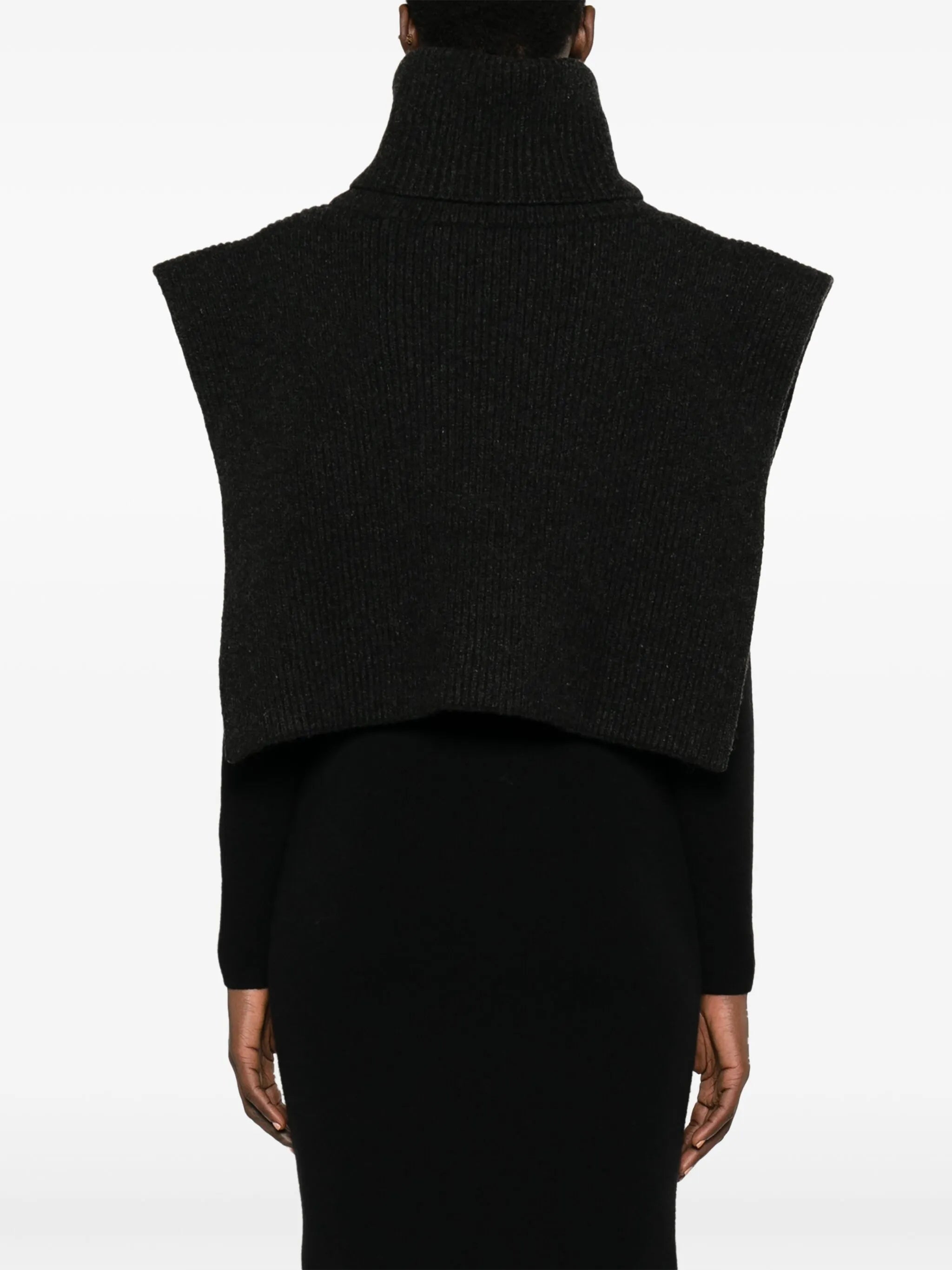 Emmit roll-neck cashmere collar