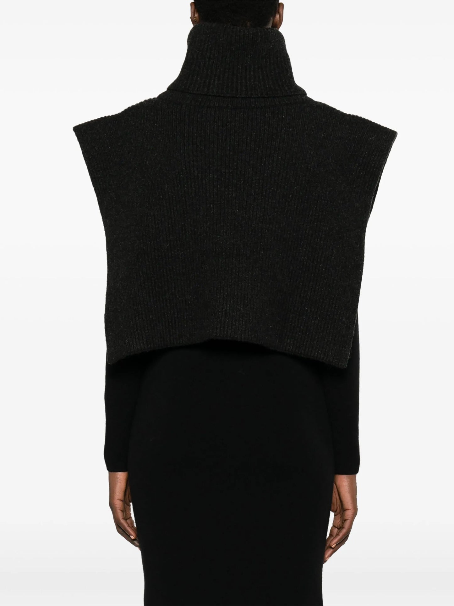 Emmit roll-neck cashmere collar