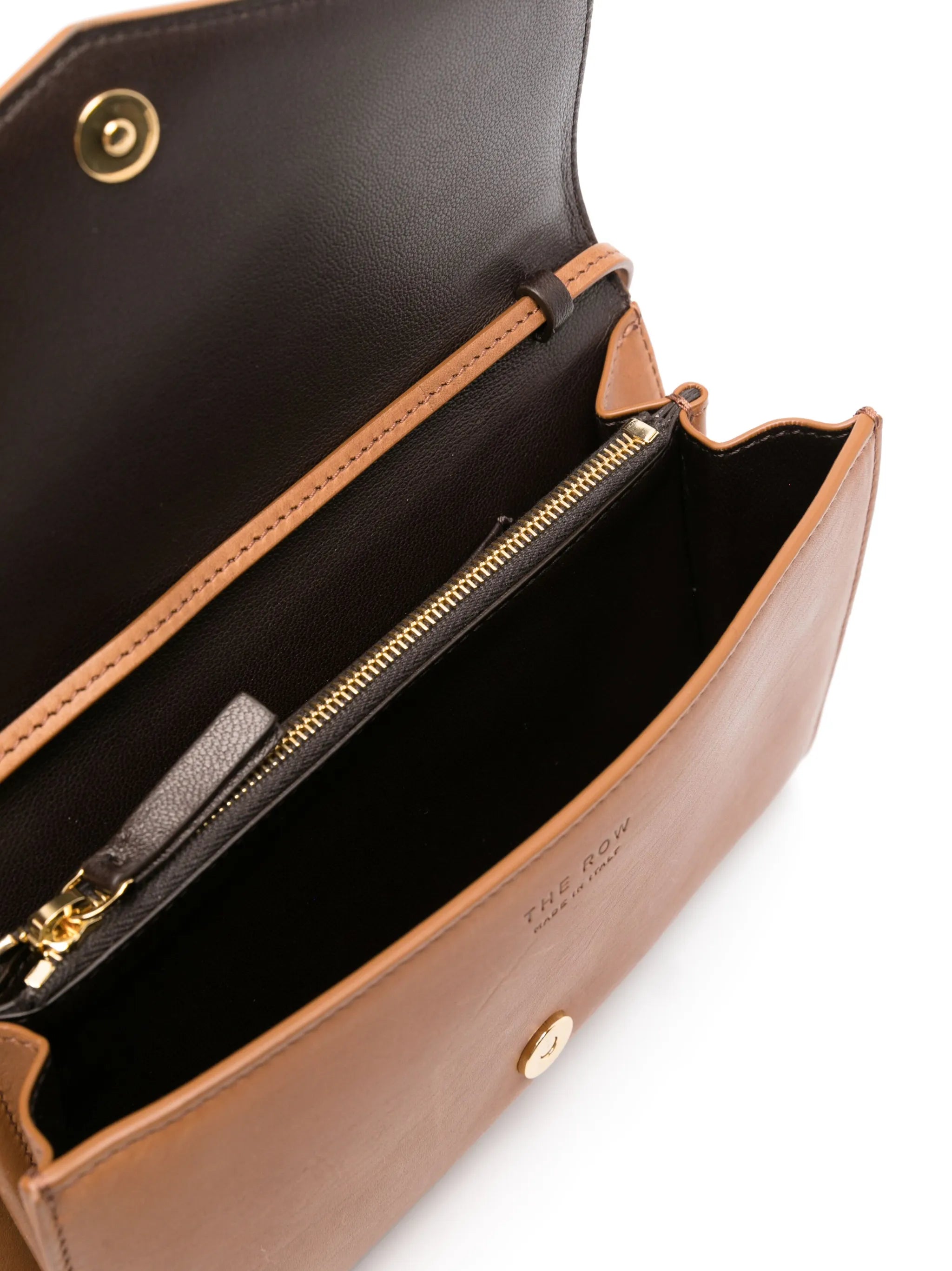 Envelope leather crossbody bag