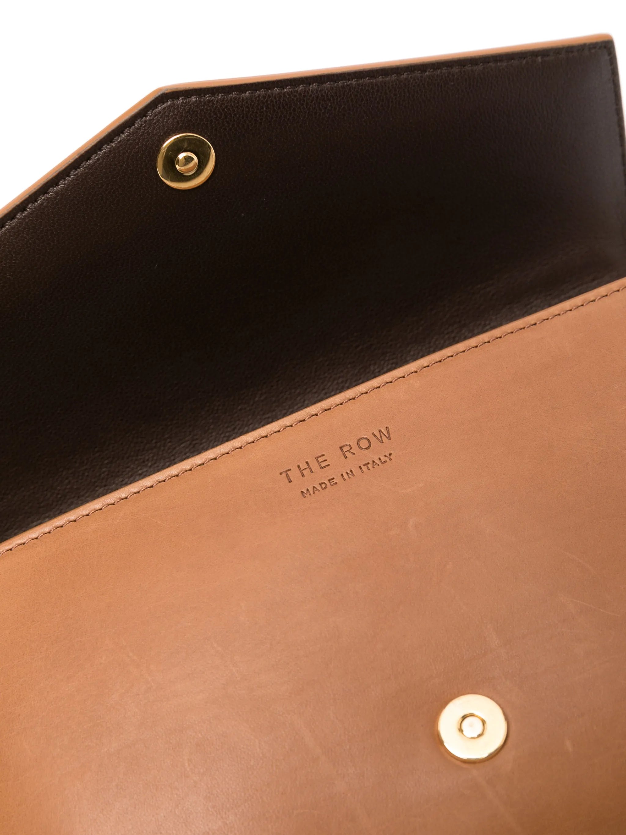 Envelope leather crossbody bag
