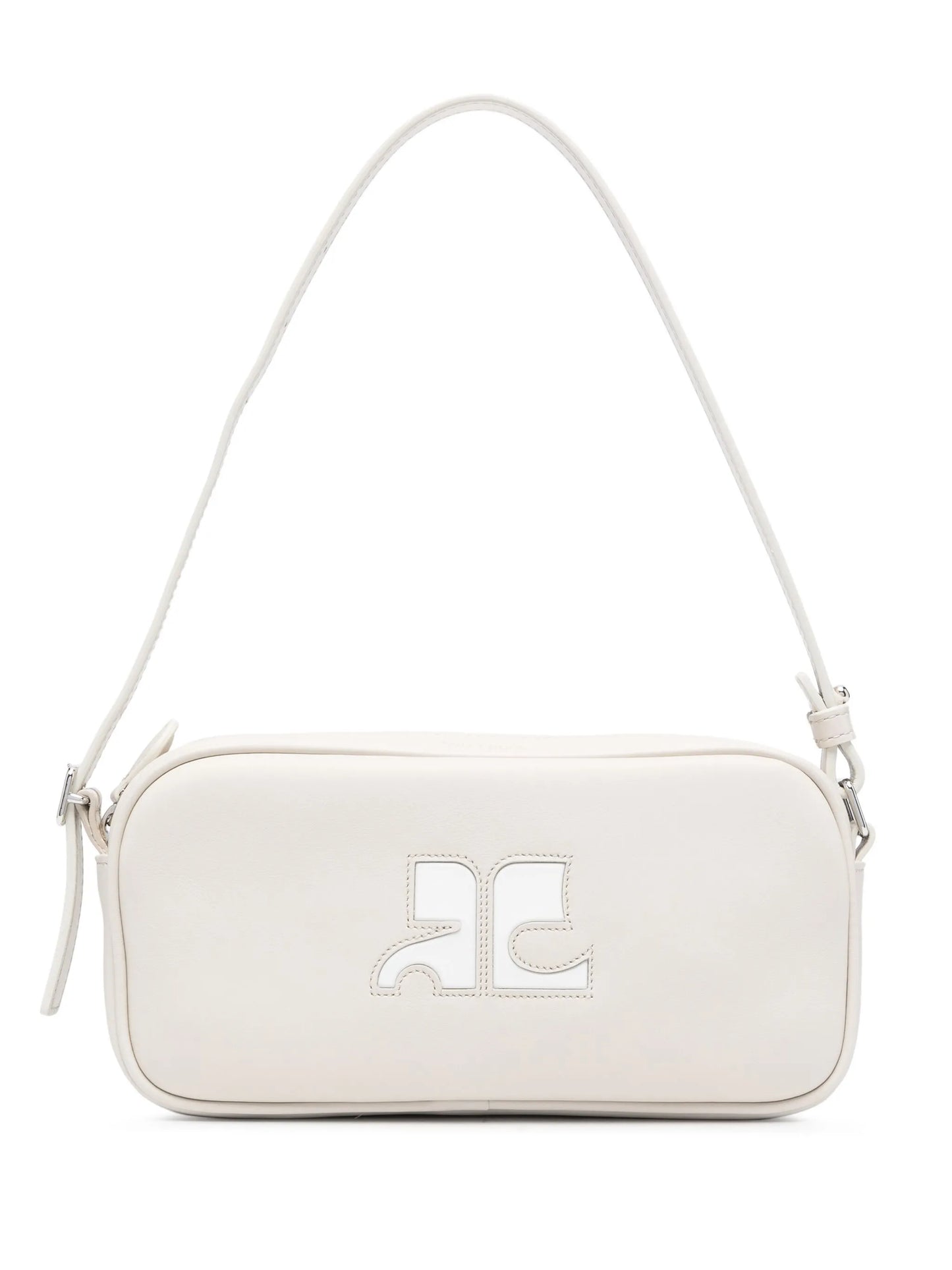 Réédition leather shoulder bag