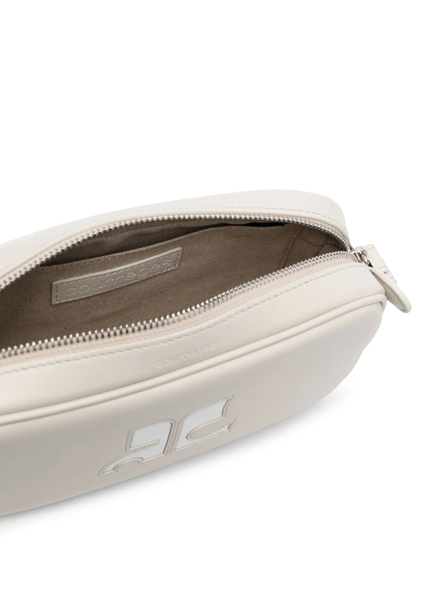 Réédition leather shoulder bag