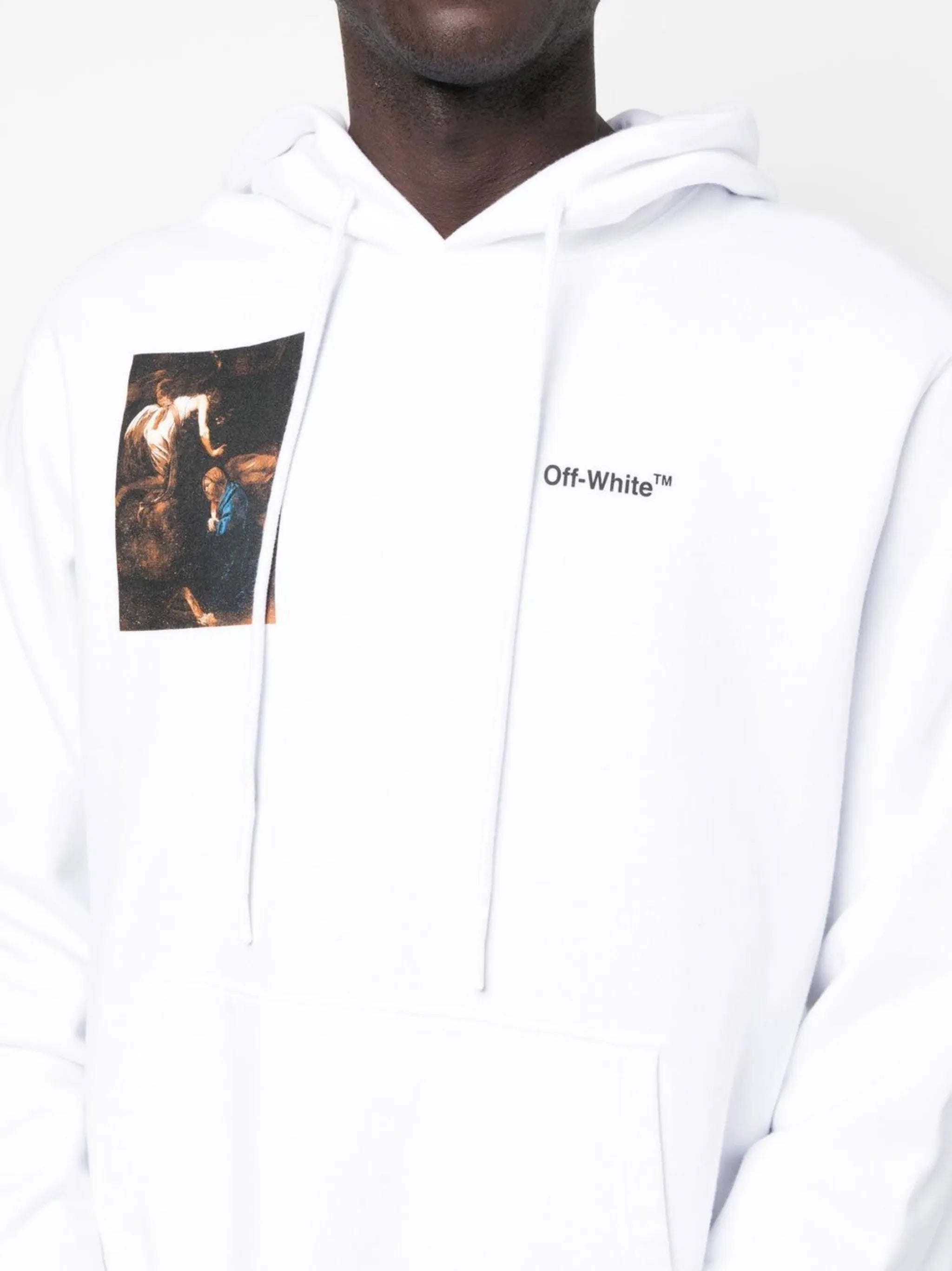 Caravaggio printed hoodie