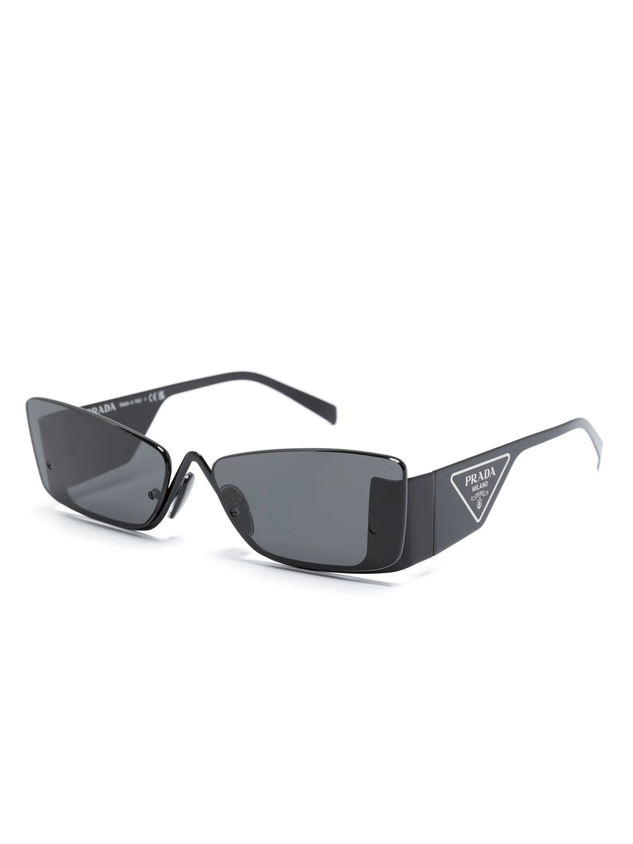 Runway rectangle-frame sunglasses