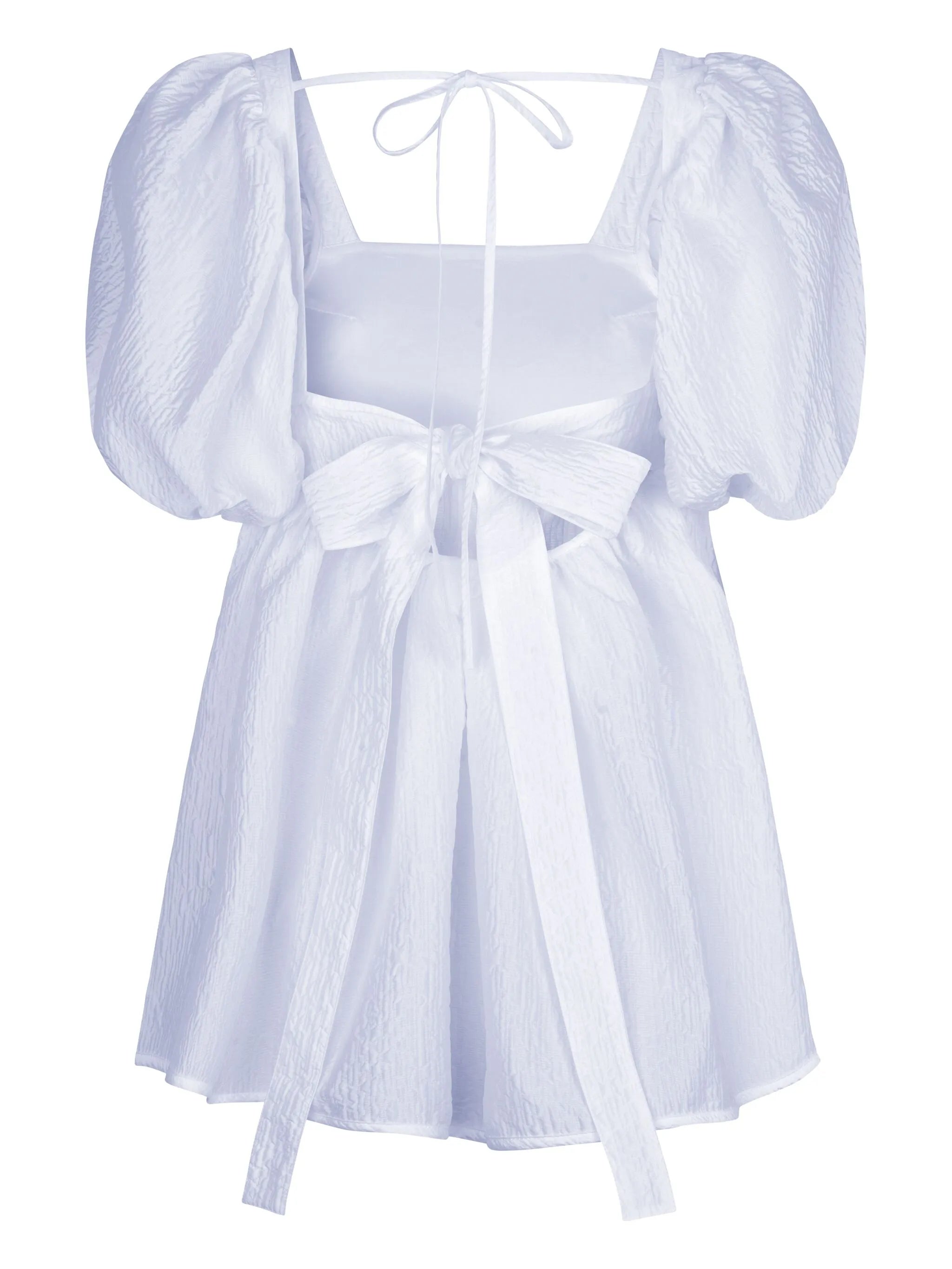 Alma matelassé-effect blouse