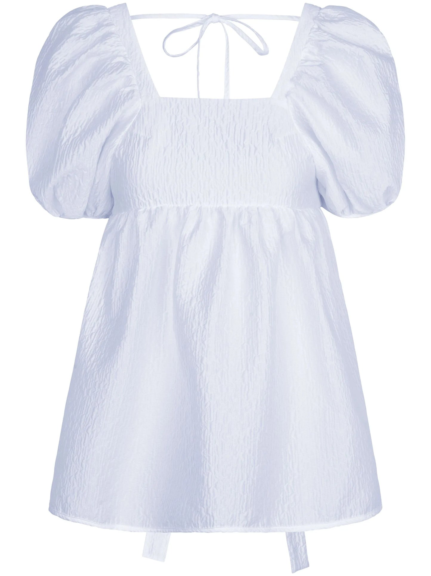 Alma matelassé-effect blouse