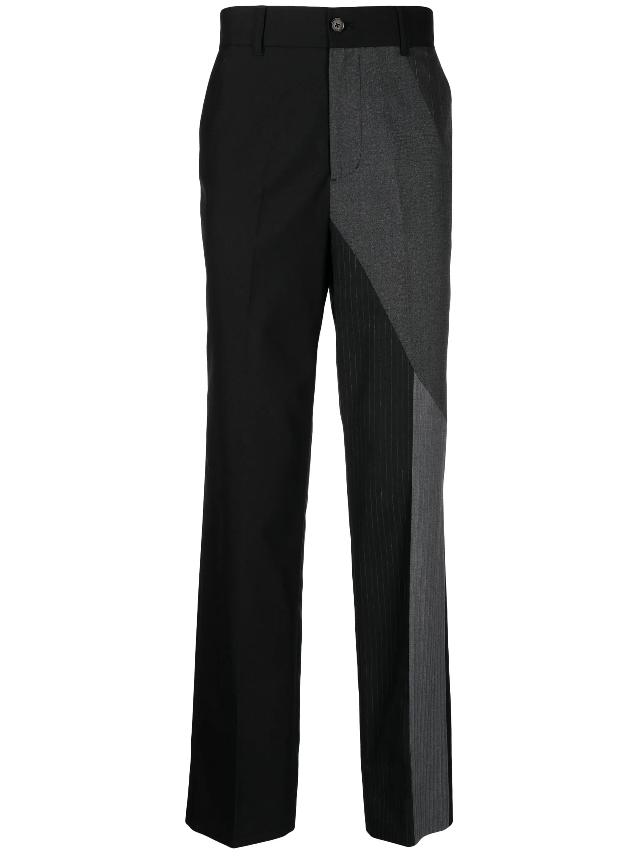 mid-rise tailored trousers