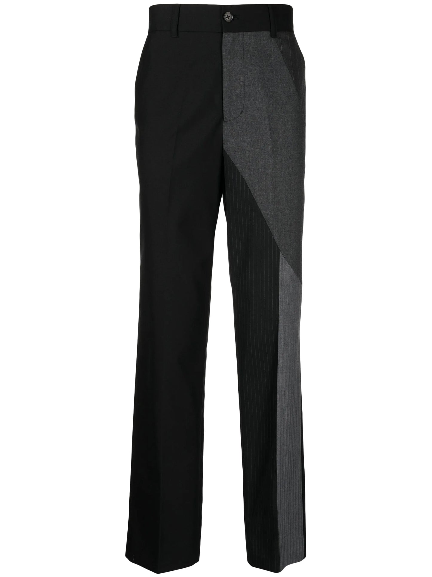 mid-rise tailored trousers