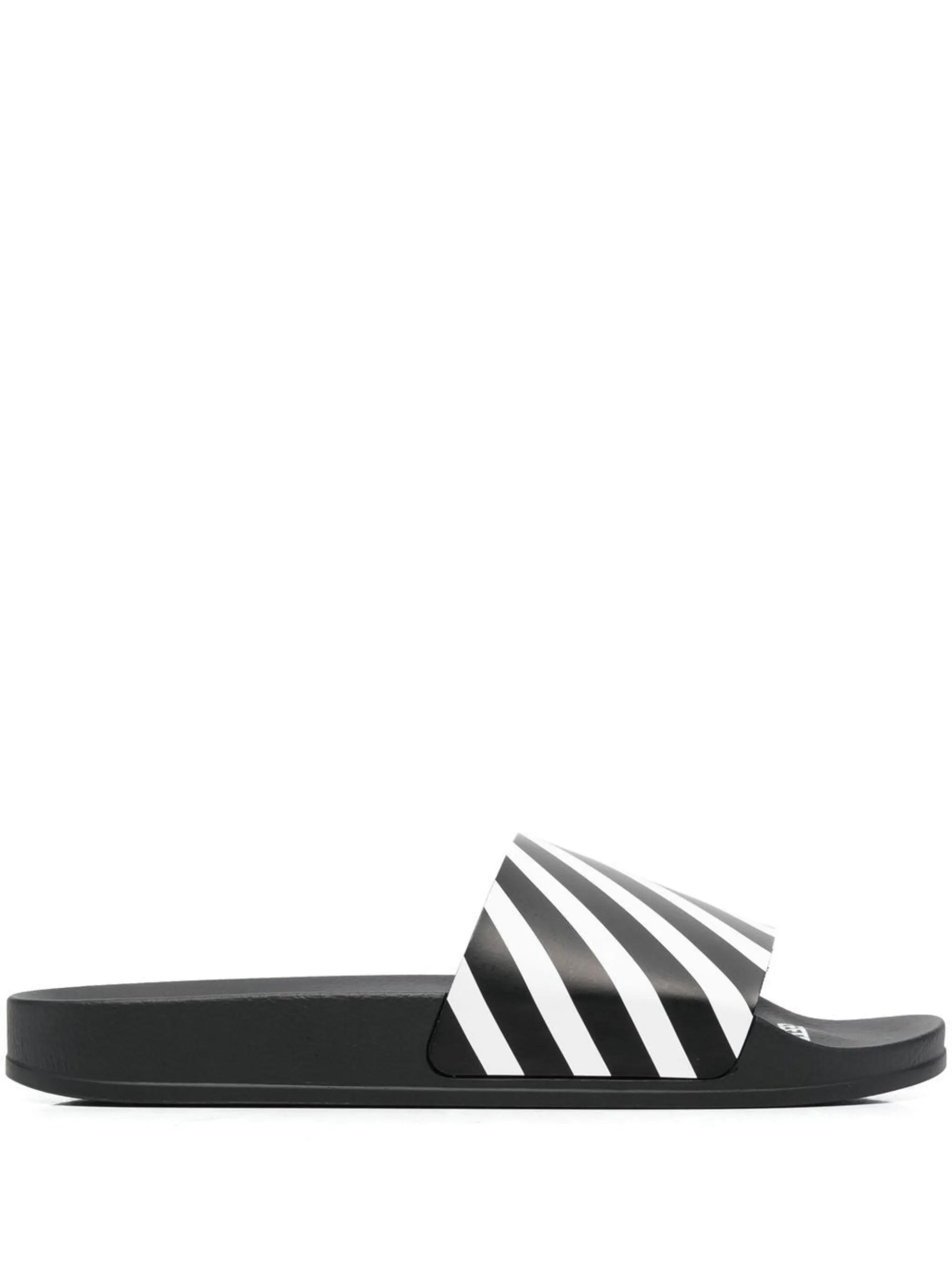 Diag-stripe moulded slides