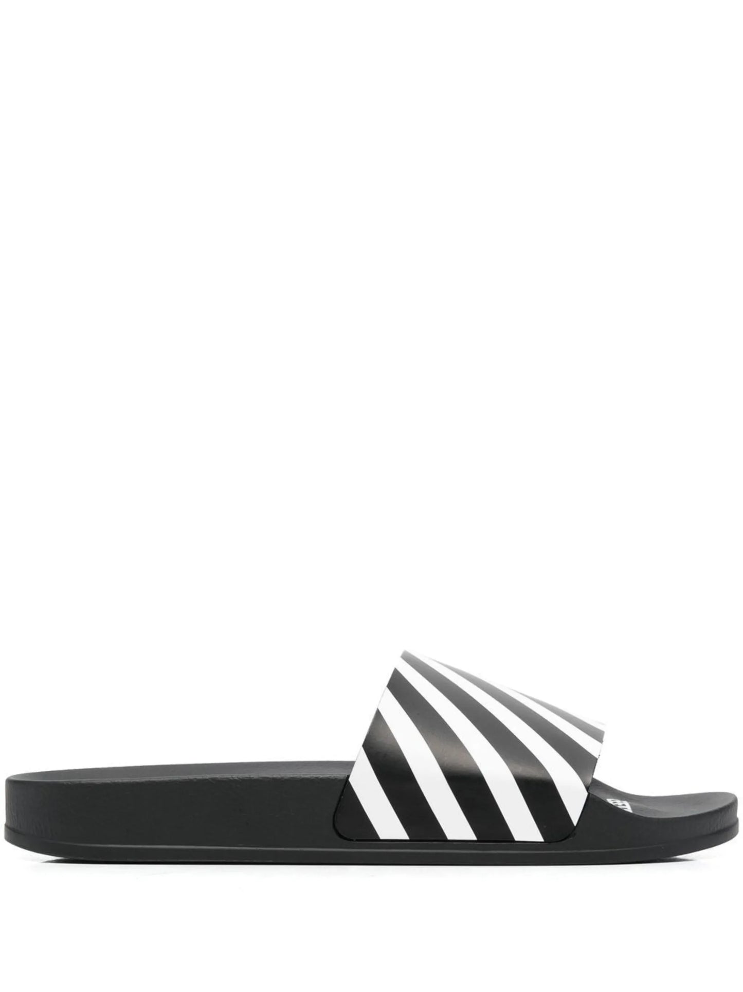 Diag-stripe moulded slides
