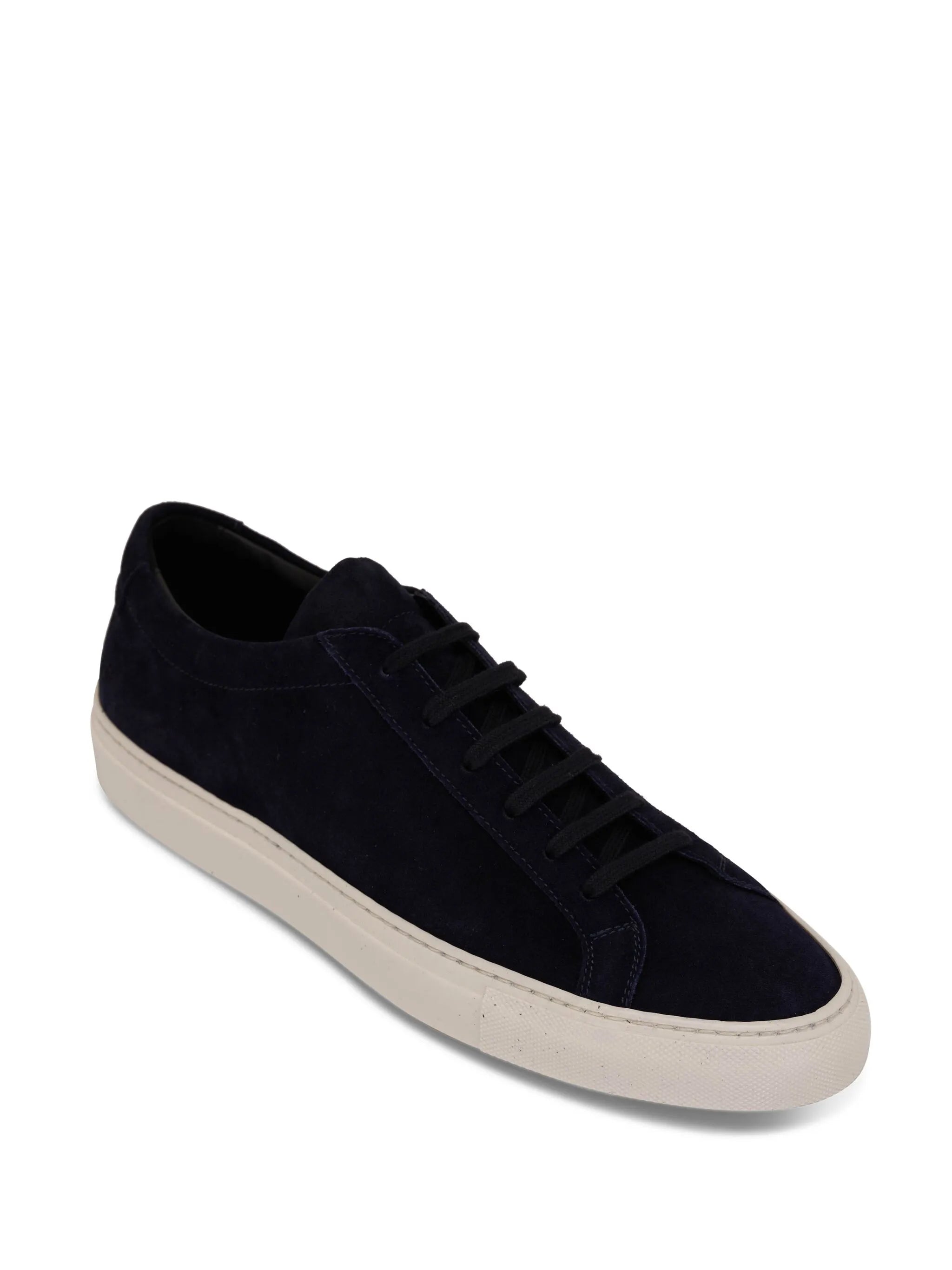 suede low-top sneakers