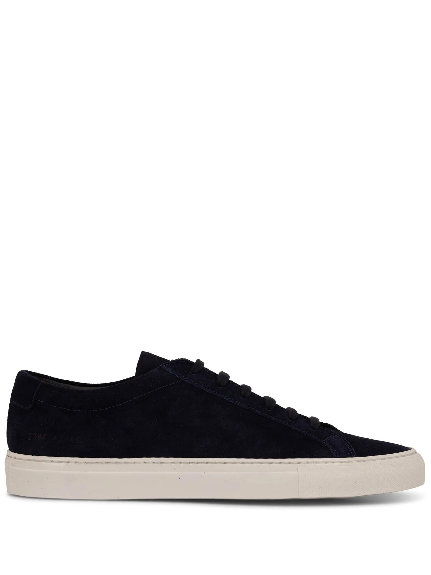 suede low-top sneakers