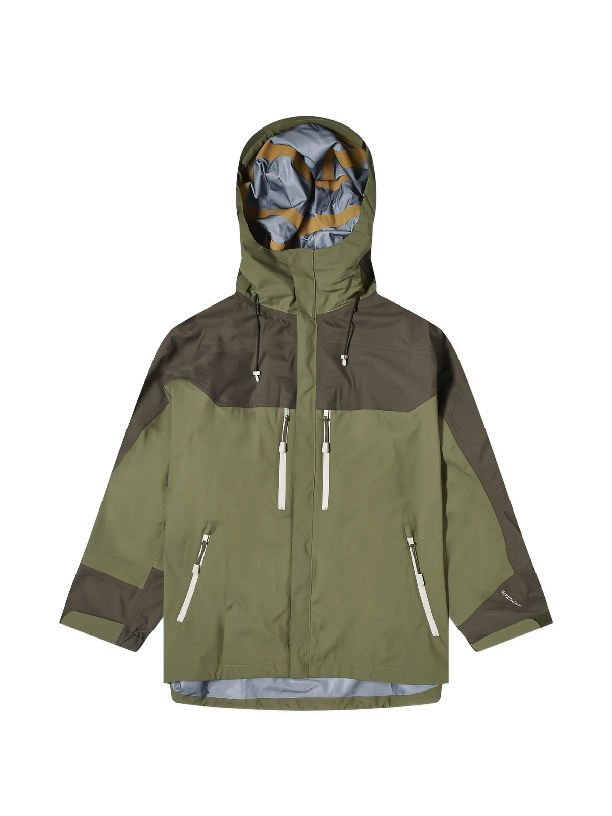 technical hooded jacket