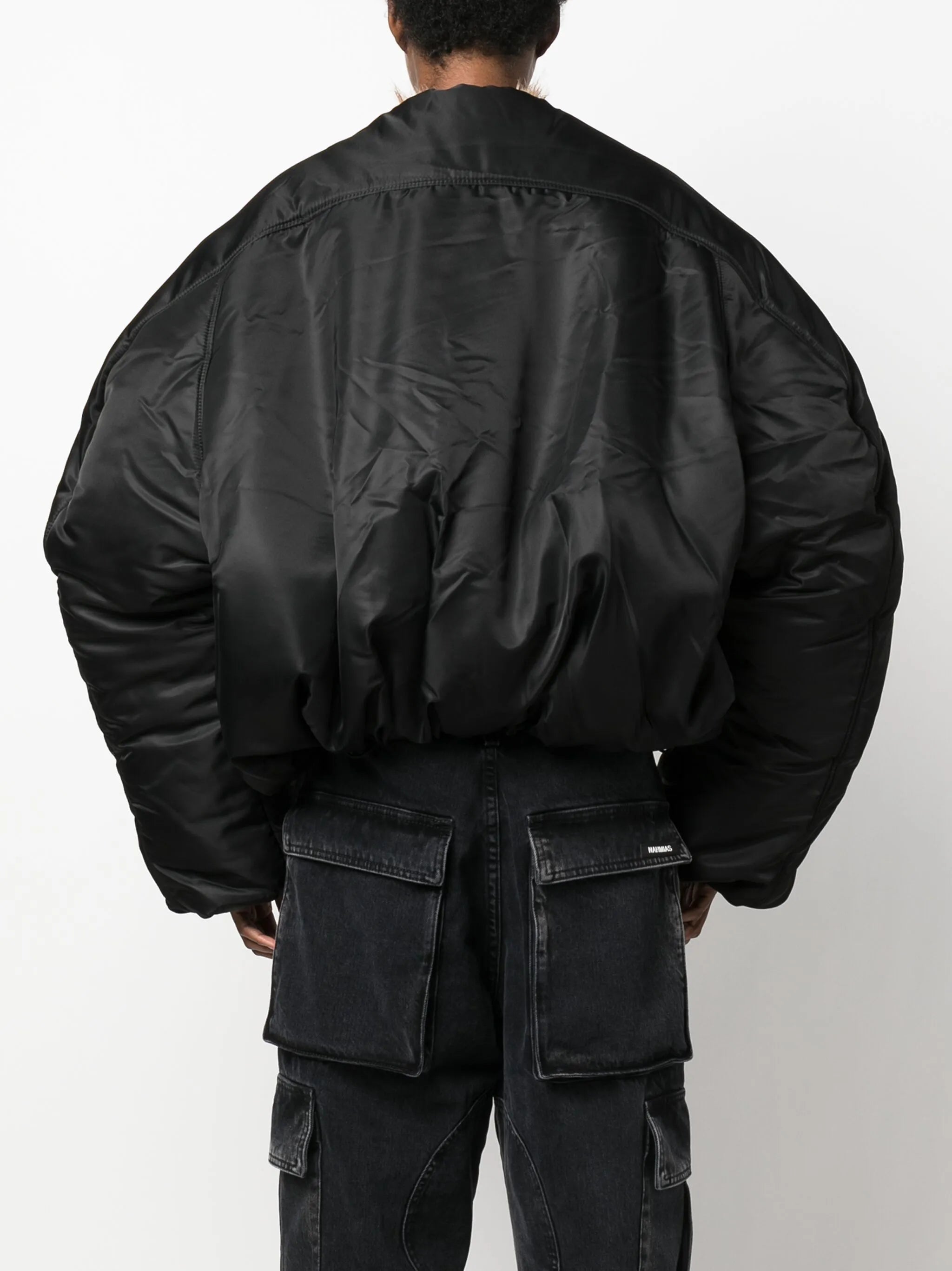 fur-lined puffer jacket