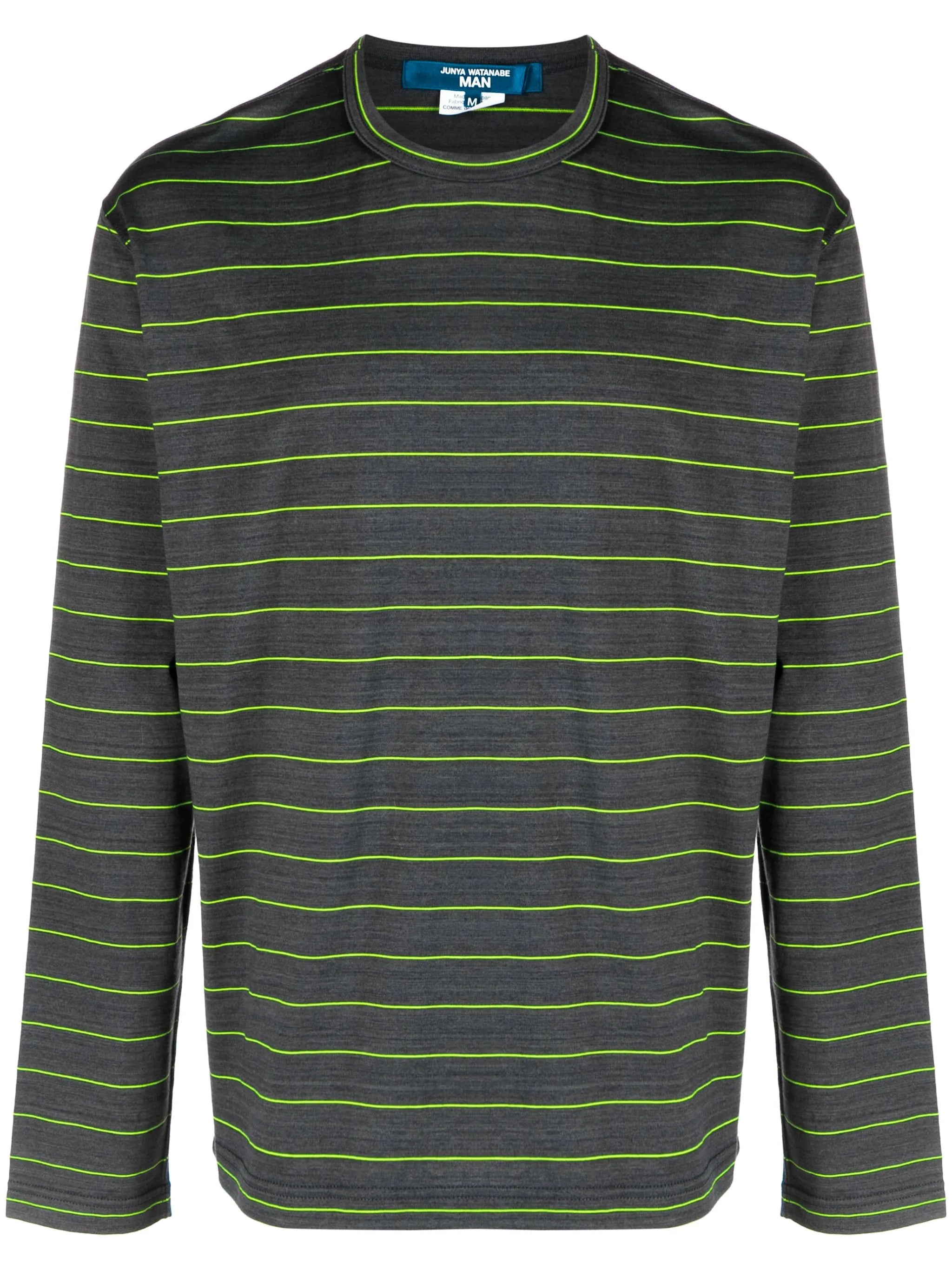 striped jersey T-shirt