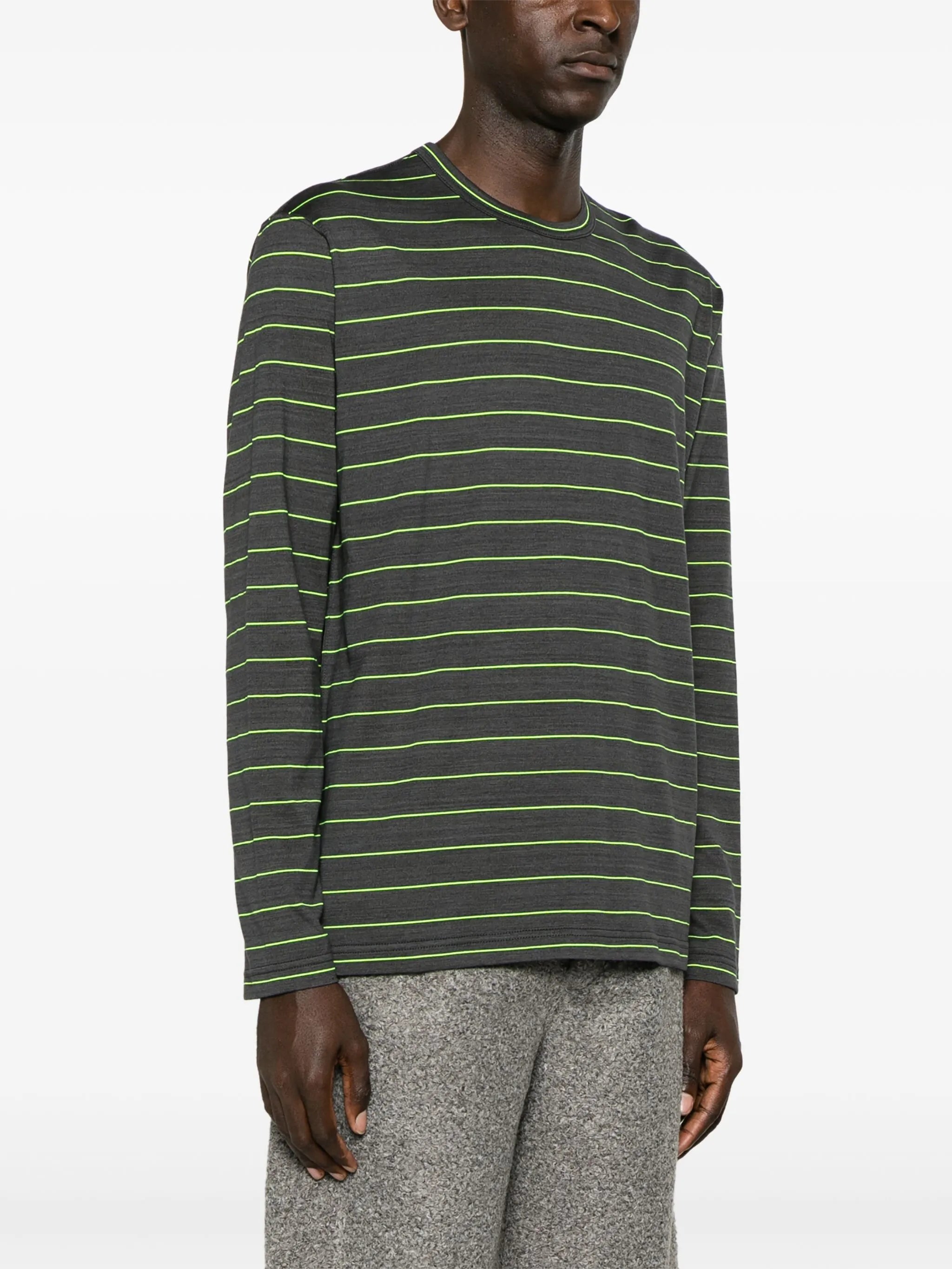 striped jersey T-shirt