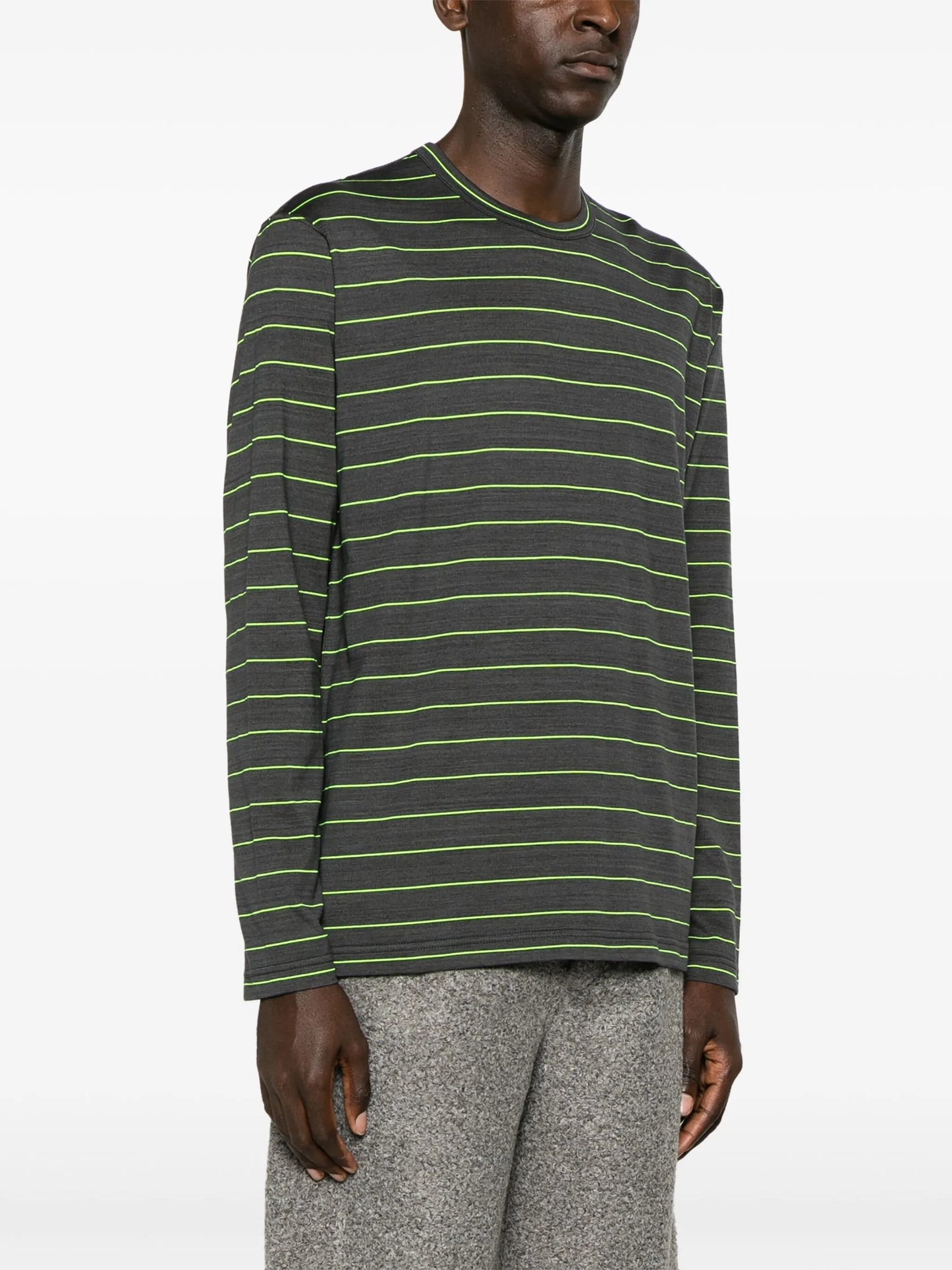 striped jersey T-shirt