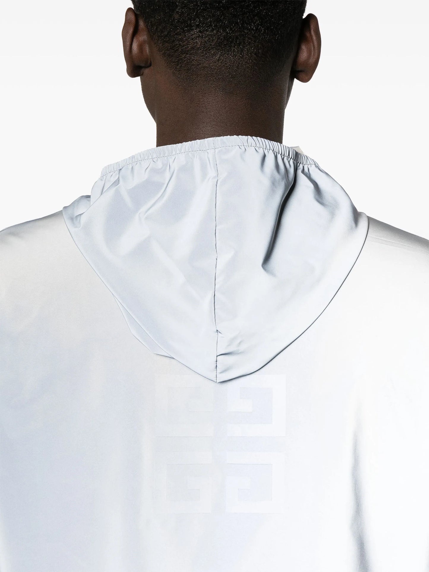 reflective hooded windbreaker