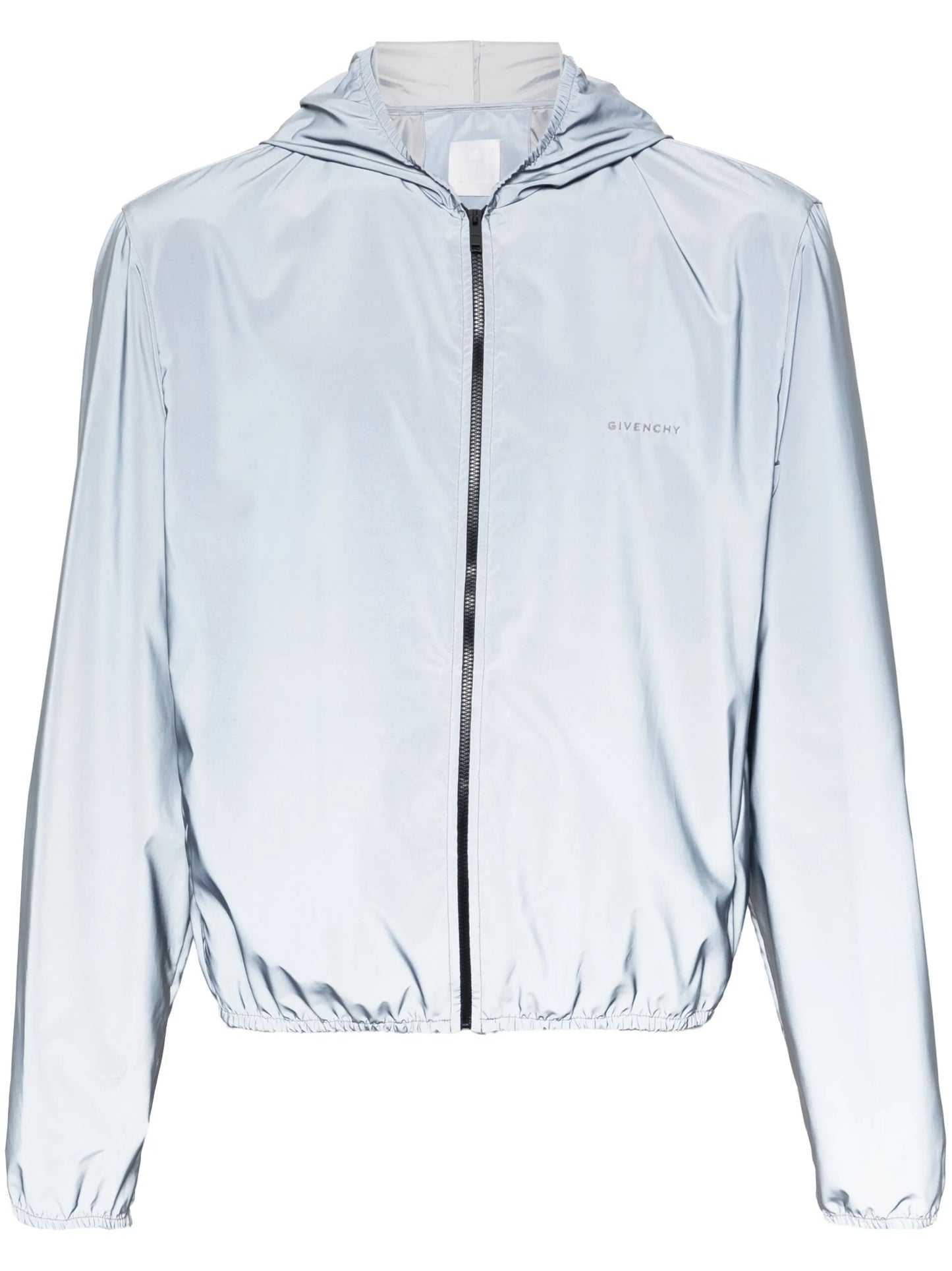reflective hooded windbreaker
