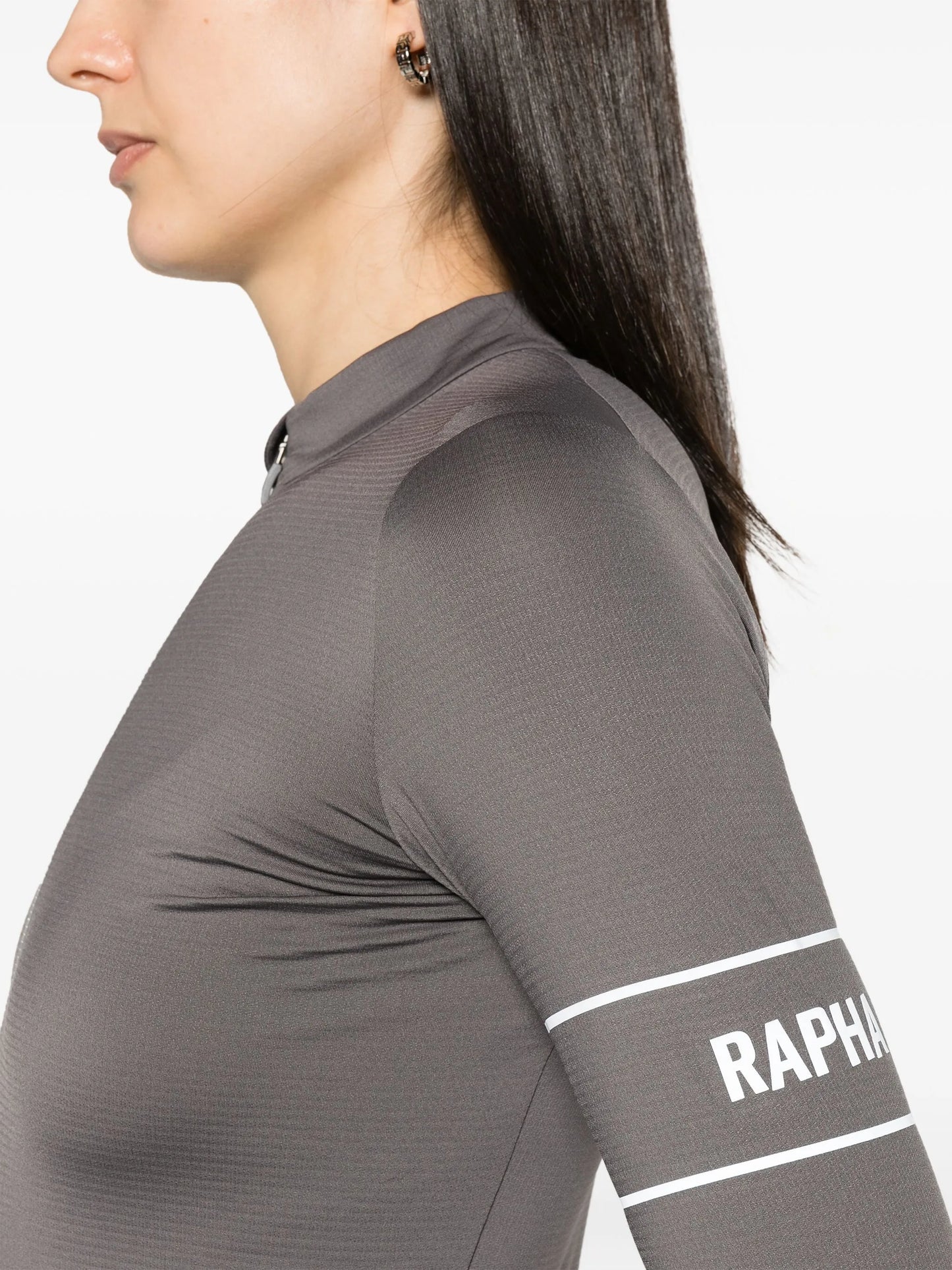 logo-print thermal-jersey cycling vest